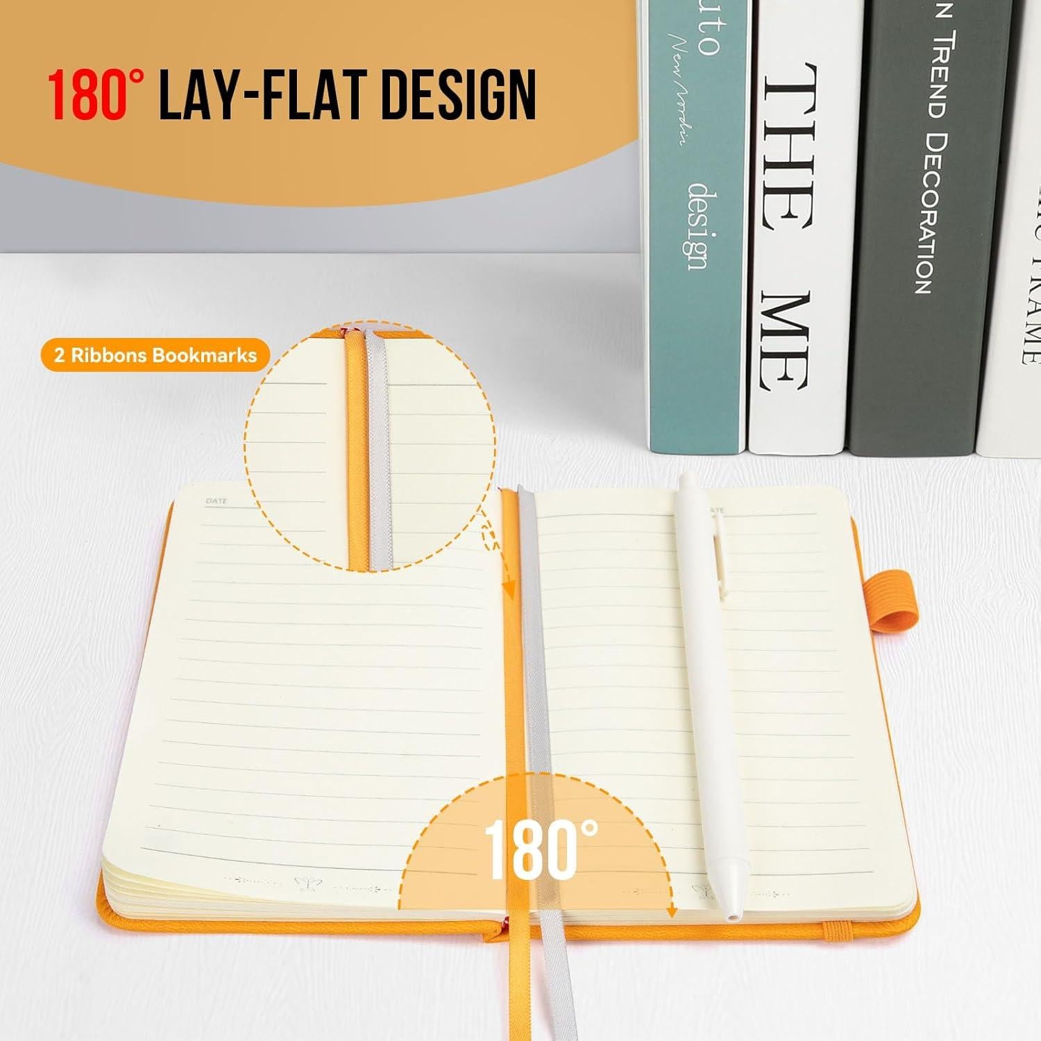 Paquete de 8 Cuadernos A6 Oucaru Colores de Caramelo