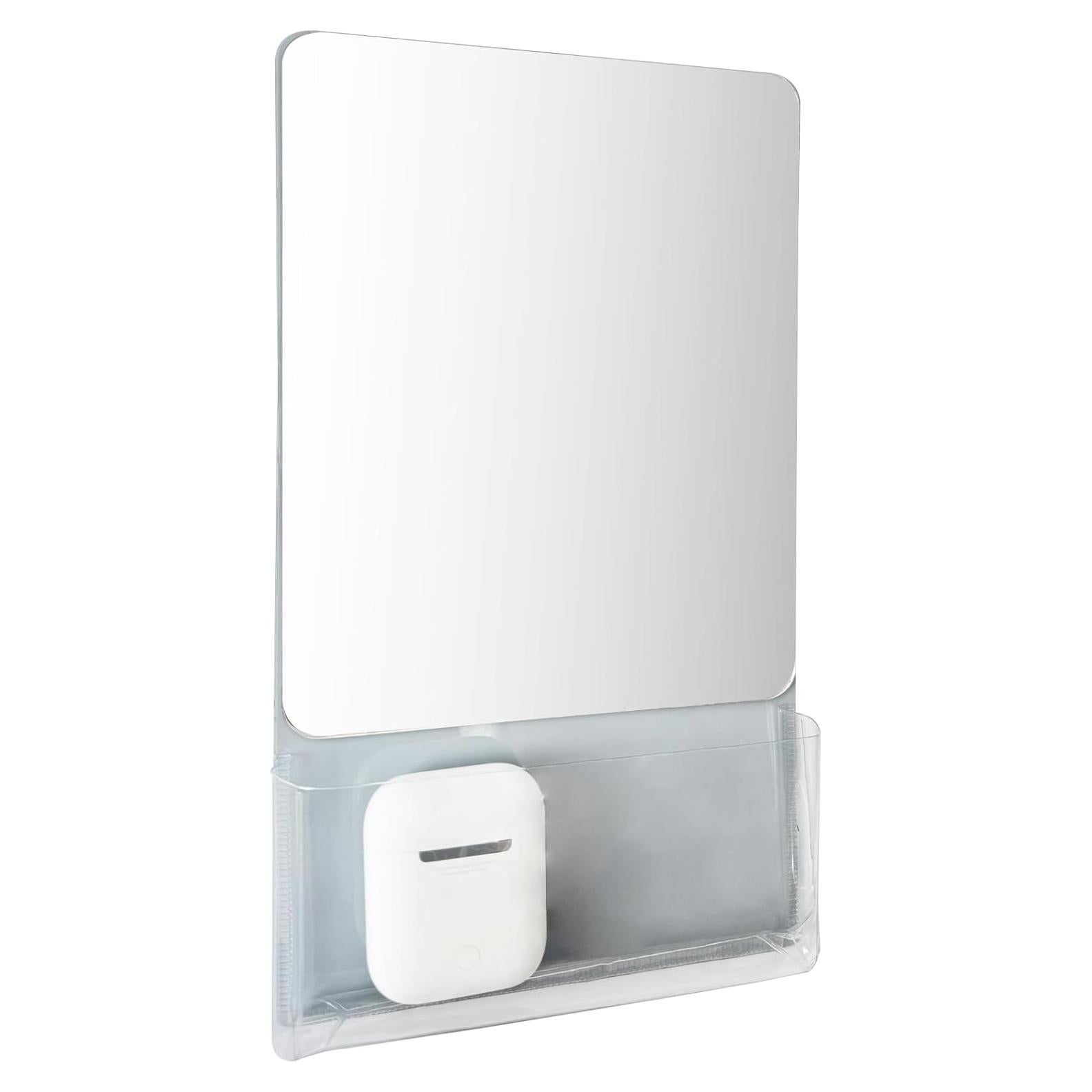 Espejo Magnético Neehows 24.1x14 cm con Bolsillo Gris