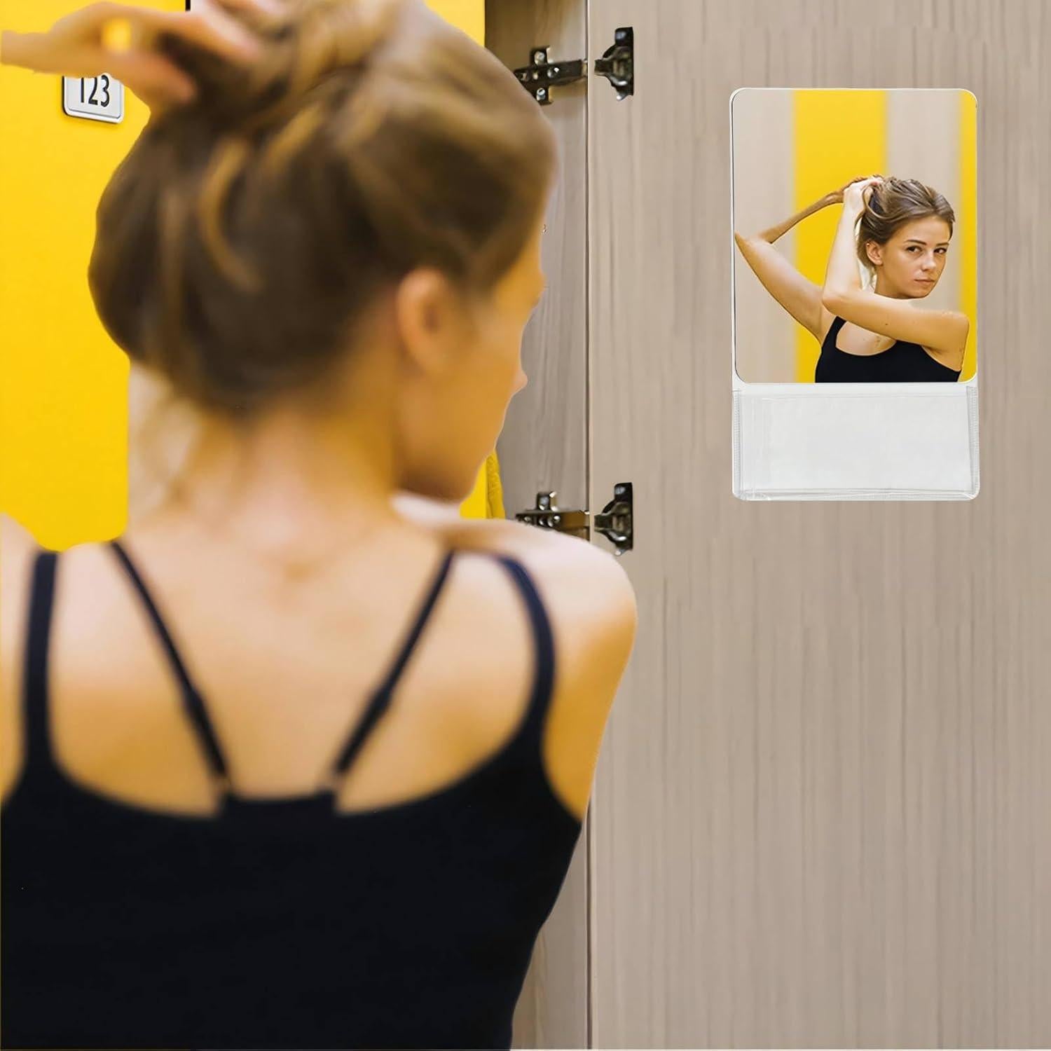 Espejo Magnético Neehows 24.1x14 cm con Bolsillo Gris