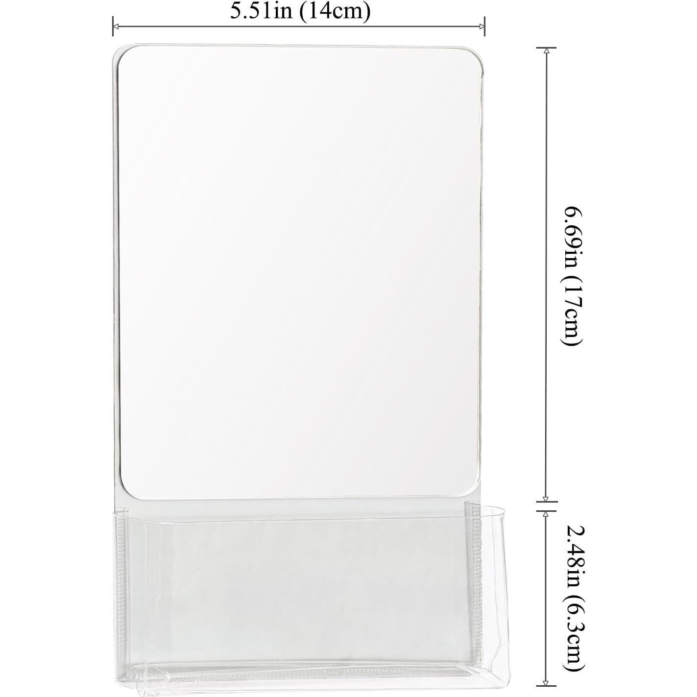 Espejo Magnético Neehows 24.1x14 cm con Bolsillo Gris