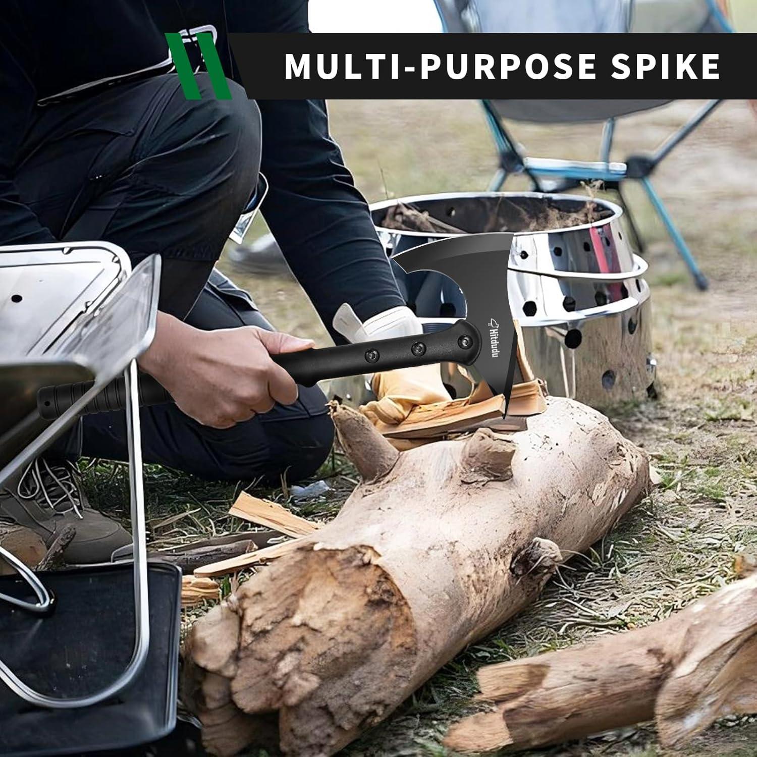 Hacha Táctica Hitdudu 260g Multiherramienta para Supervivencia