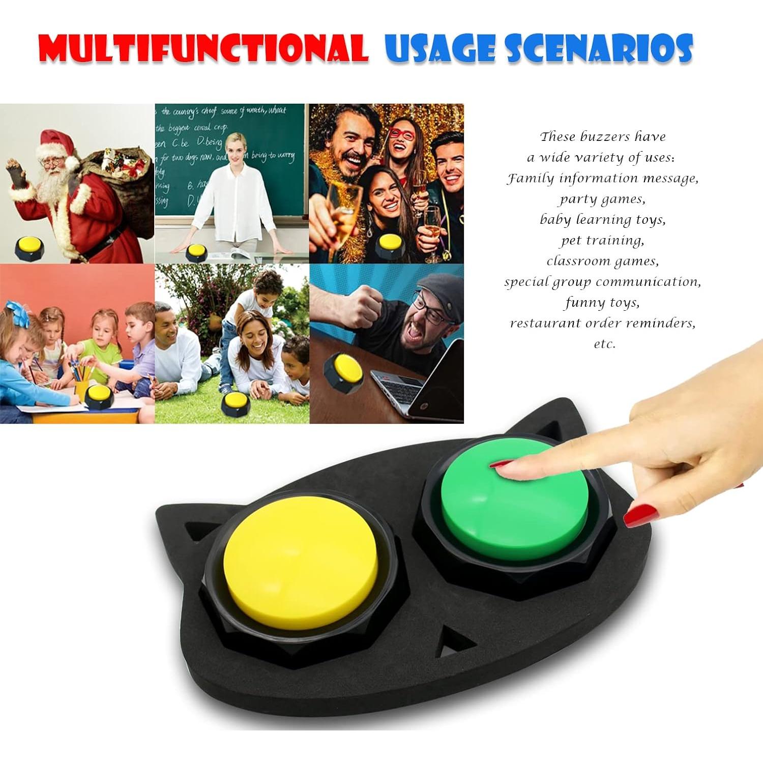 Botón Grabable para Entrenamiento de Perros JOY-U 30s