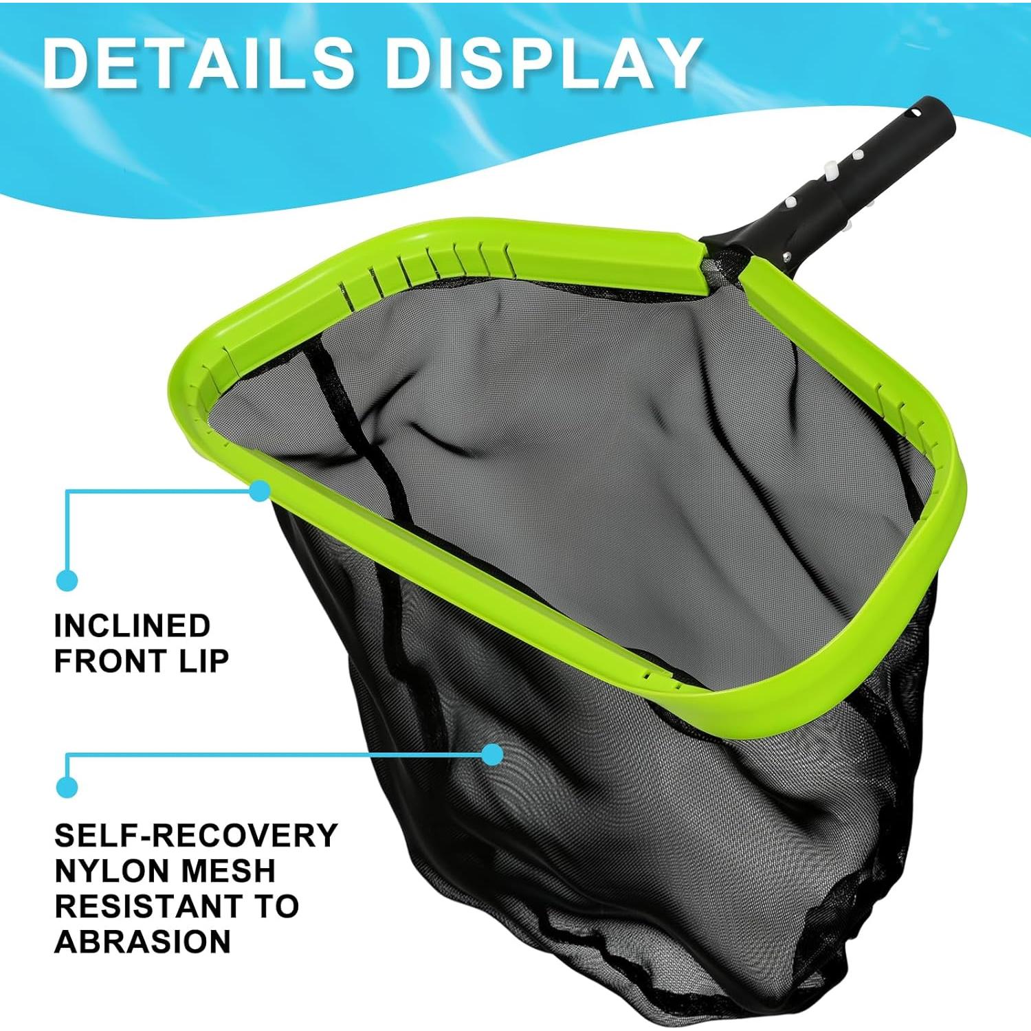 Red de Piscina Sepetrel con Bolsa de Nylon y Marco de Aluminio