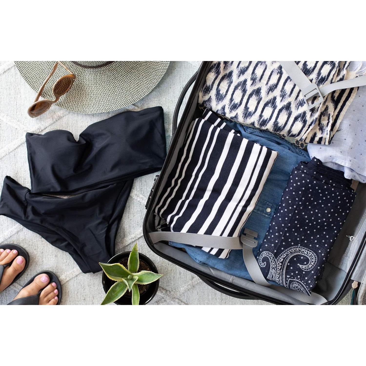 Maleta Dura Expandible Samsonite Omni PC 24" Azul Caribe