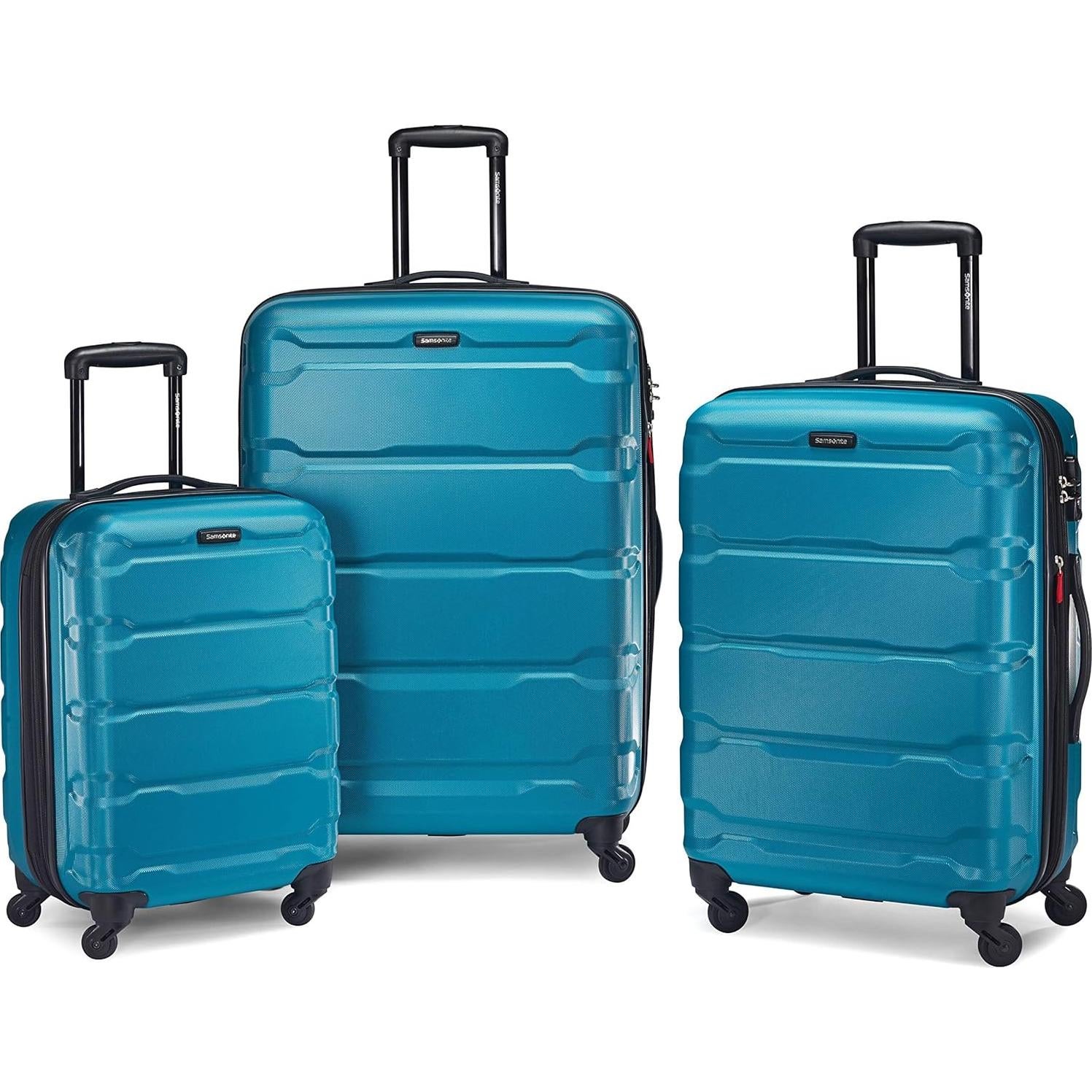 Maleta Dura Expandible Samsonite Omni PC 24" Azul Caribe