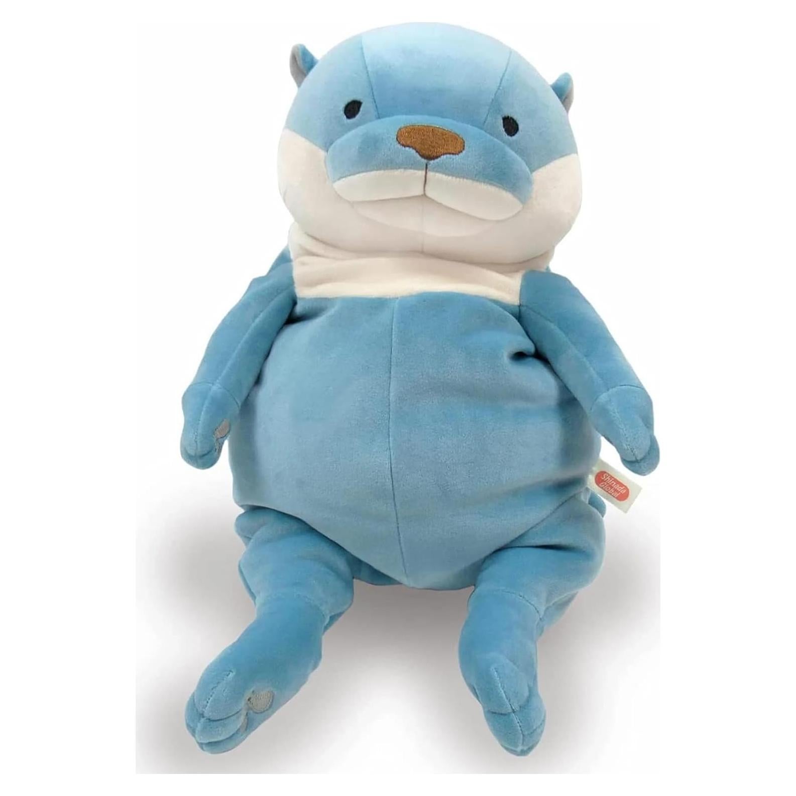 Peluches Ultrasuaves Shinada Global Nutria Azul 30 cm