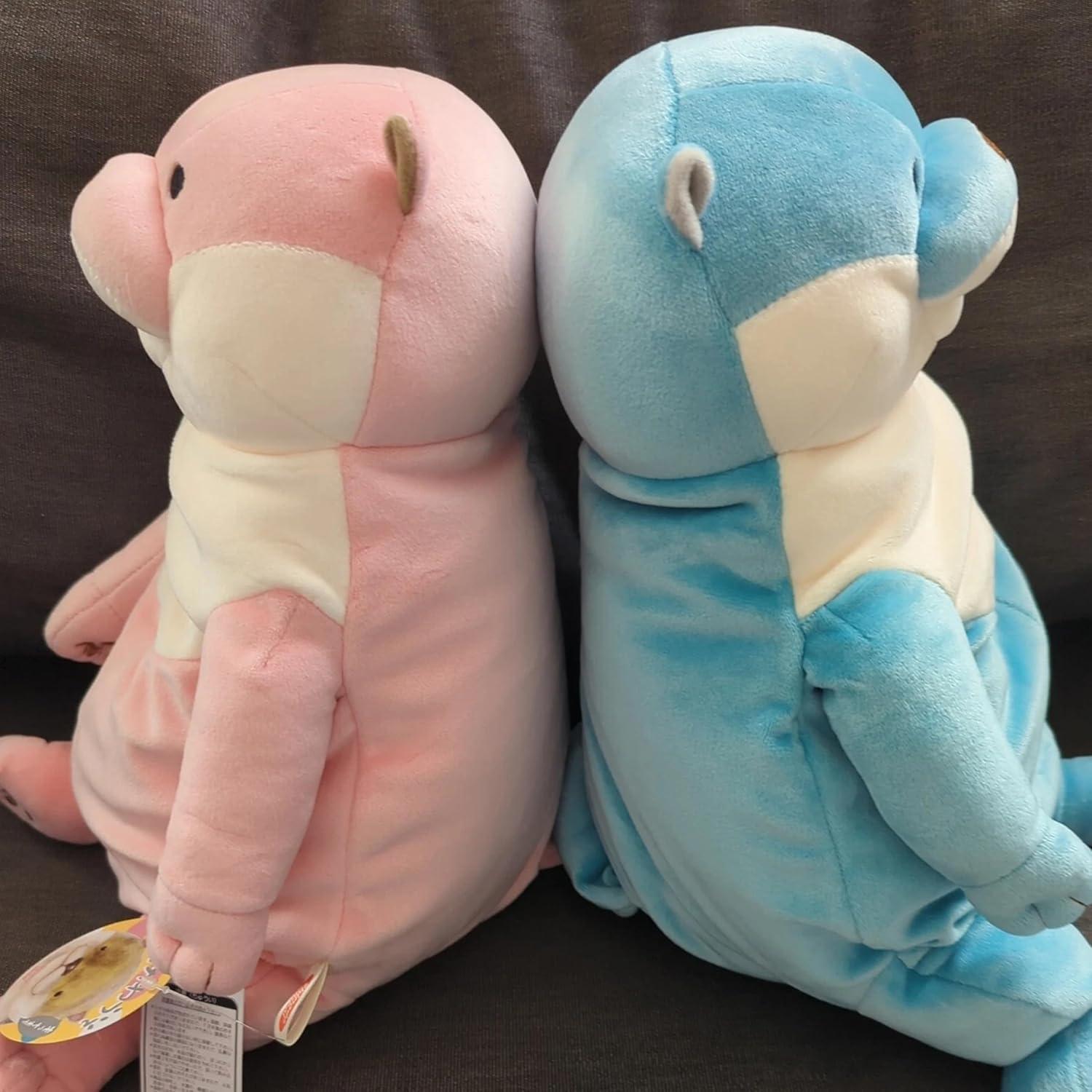 Peluches Ultrasuaves Shinada Global Nutria Azul 30 cm