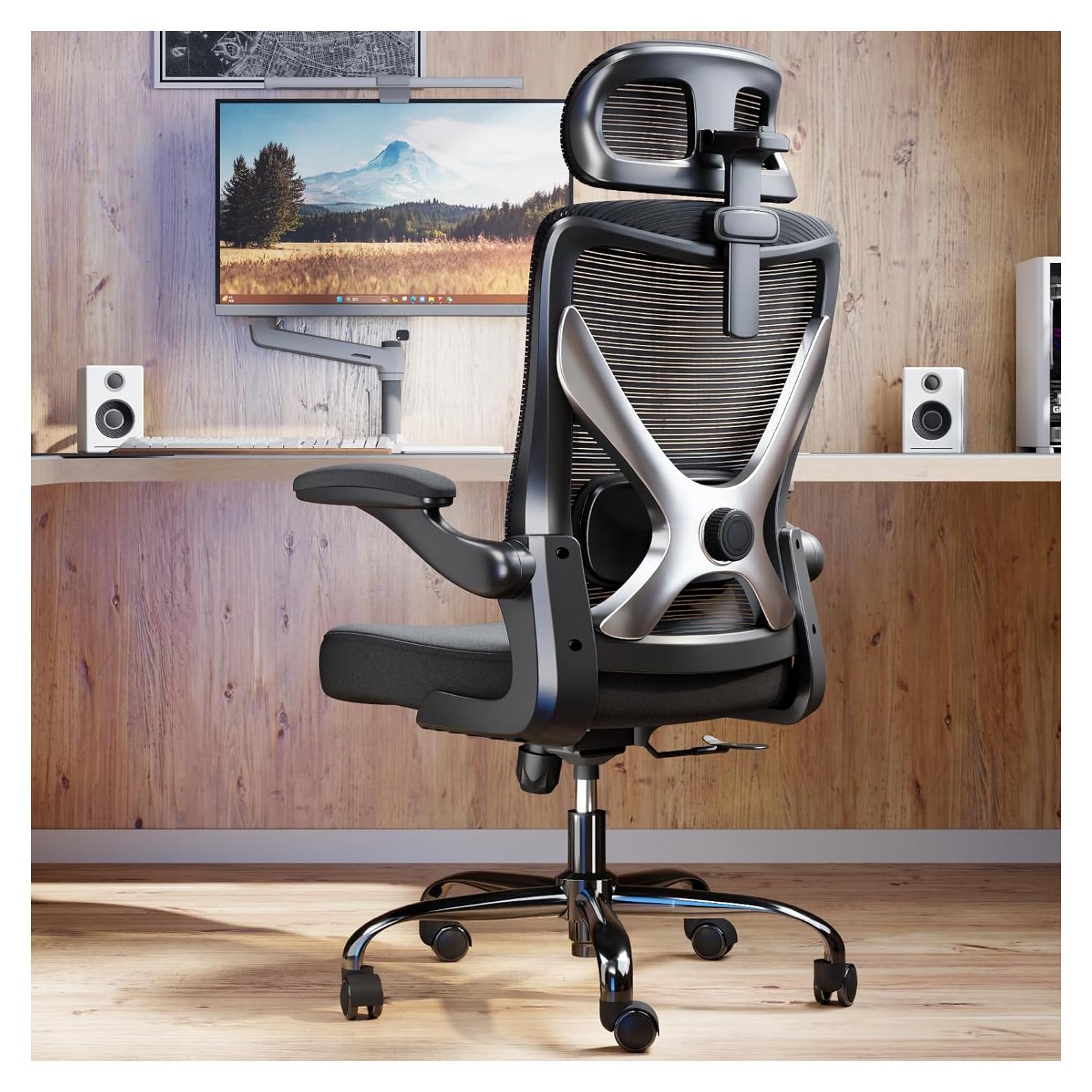 Silla de Oficina Ergonómica Ergalithic X100-1 con Soporte Lumbar