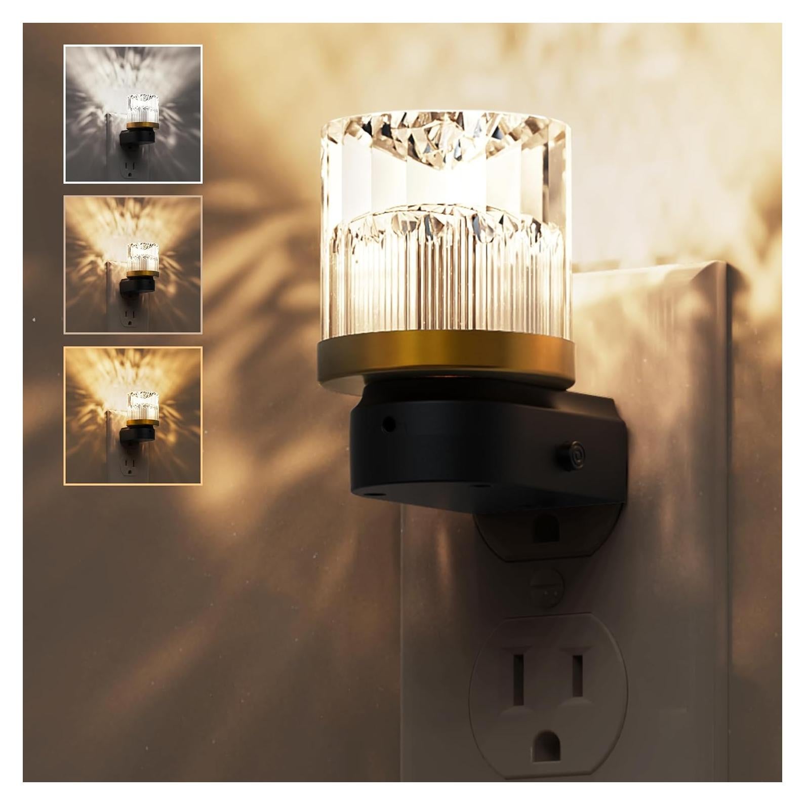 Luz Nocturna Enchufada L LOHAS 3CCT Ajustable 3000K-5000K