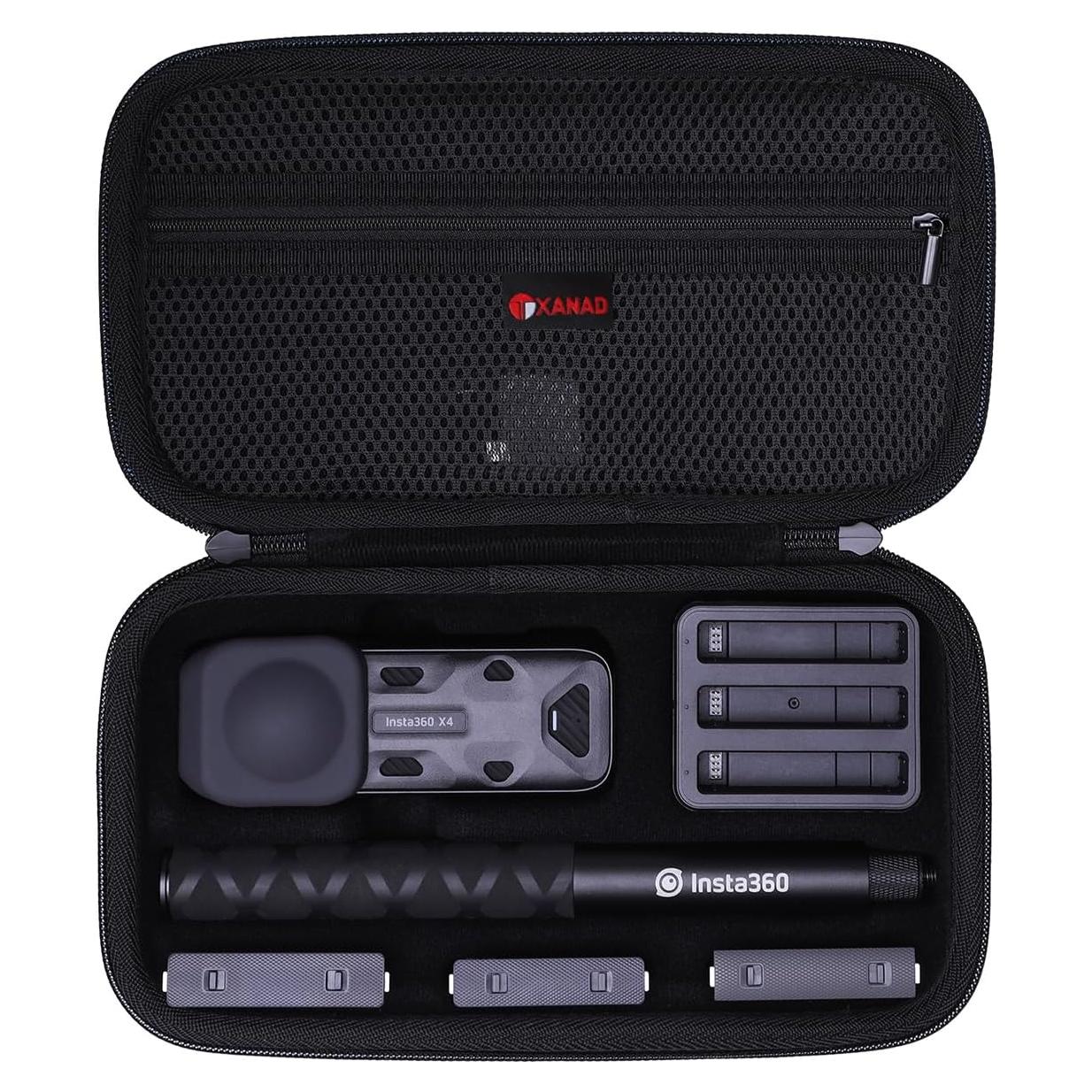 Funda Dura XANAD para Cámara de Acción Insta360 X5/X4/X3/X2 Impermeable