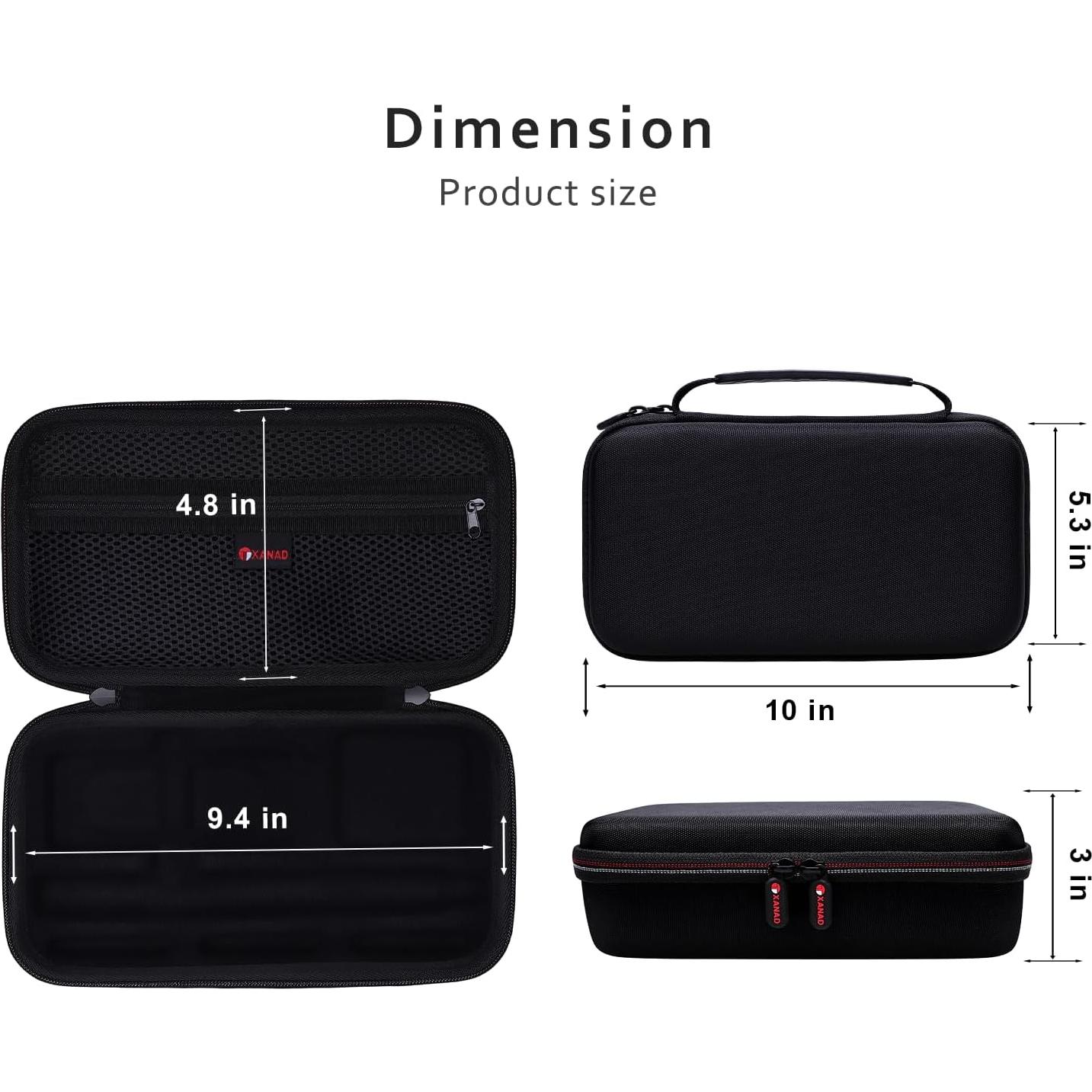 Funda Dura XANAD para Cámara de Acción Insta360 X5/X4/X3/X2 Impermeable