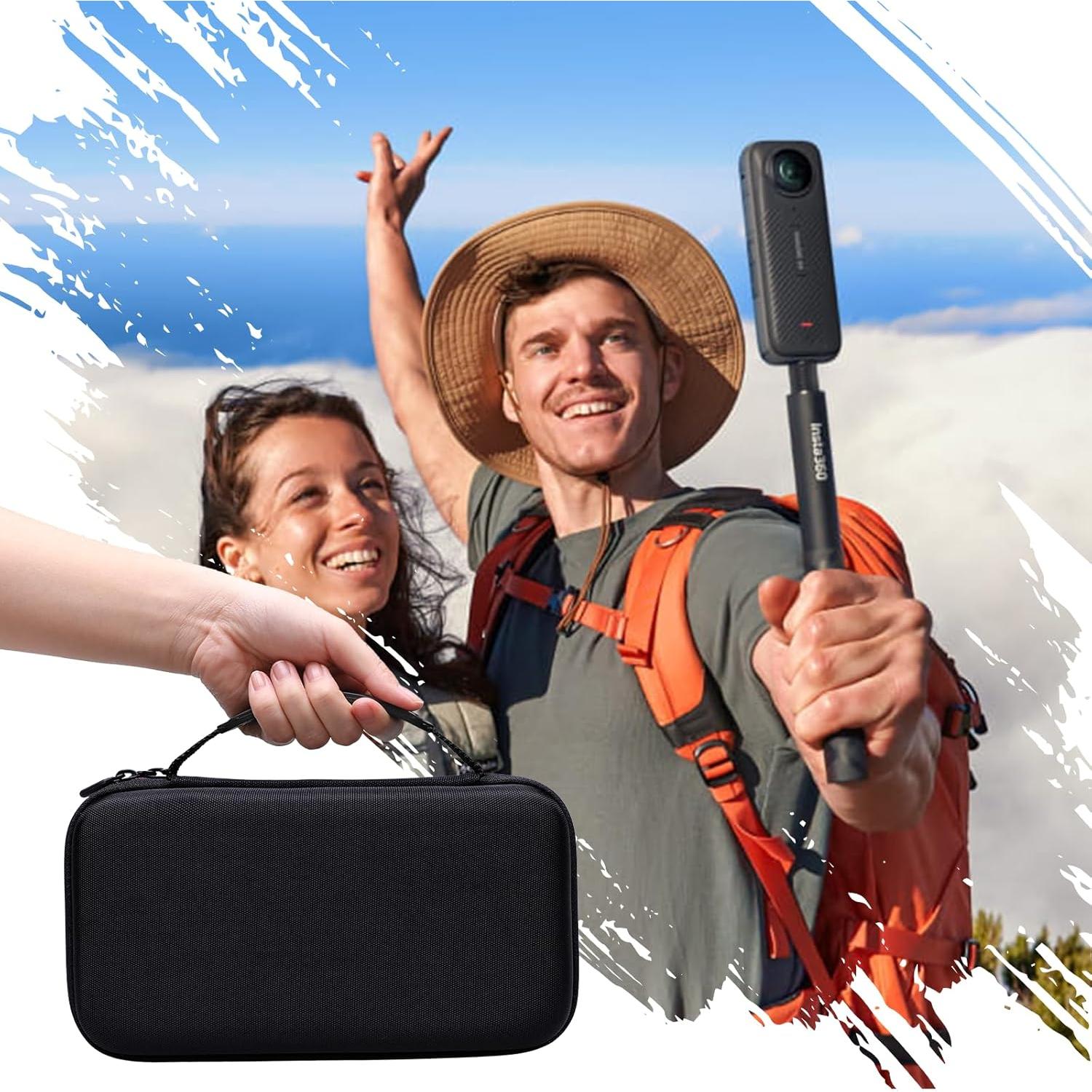 Funda Dura XANAD para Cámara de Acción Insta360 X5/X4/X3/X2 Impermeable