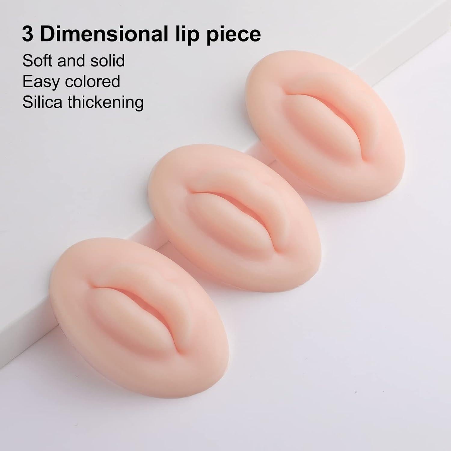 Piel de Silicona 3D para Práctica de Labios Charme Princesse