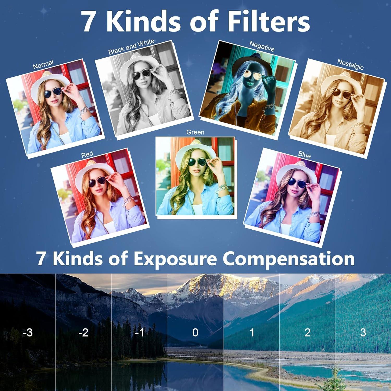 Cámara Digital 64MP Dpofirs 4K Zoom 18X Pantalla 3"