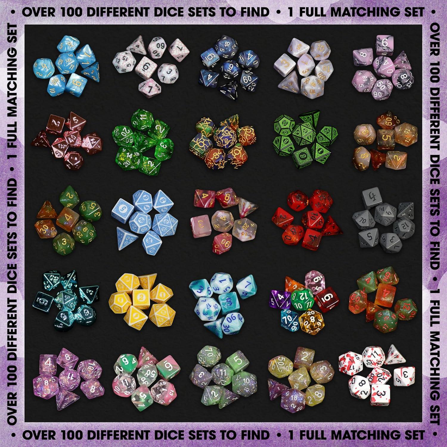 Dados Poliedricos 1985 Games Set de 7 para Juegos de Rol