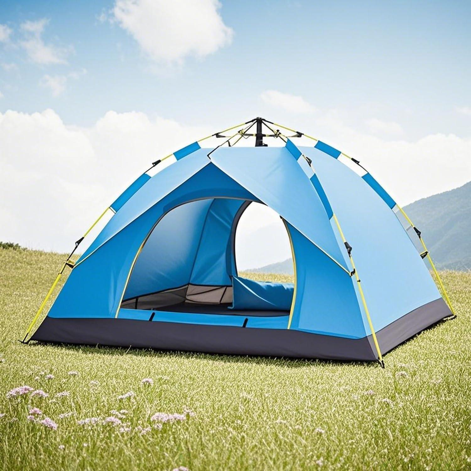 Tienda de Camping Wind Tour 2 Personas Ligera Azul