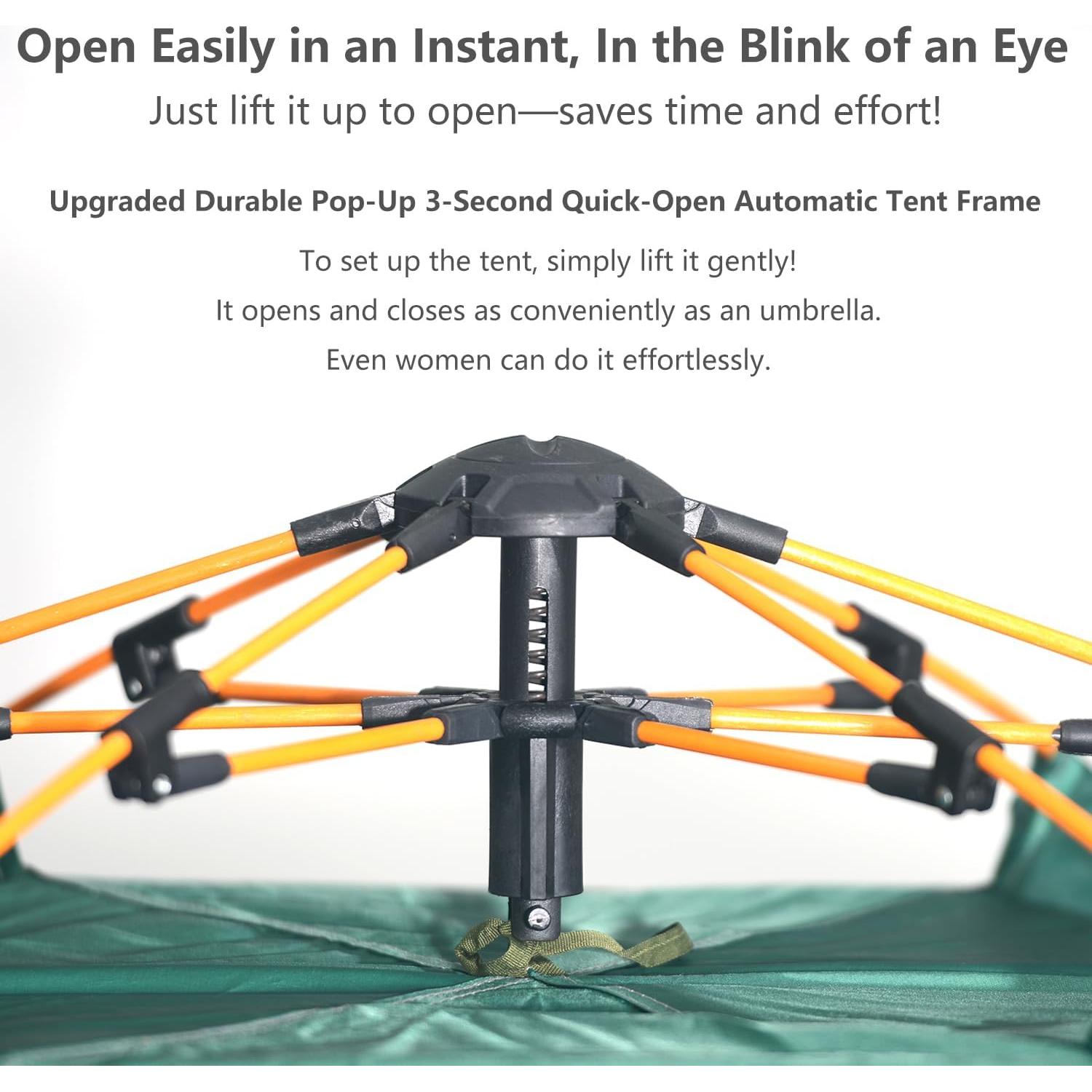 Tienda de Camping Wind Tour 2 Personas Ligera Azul