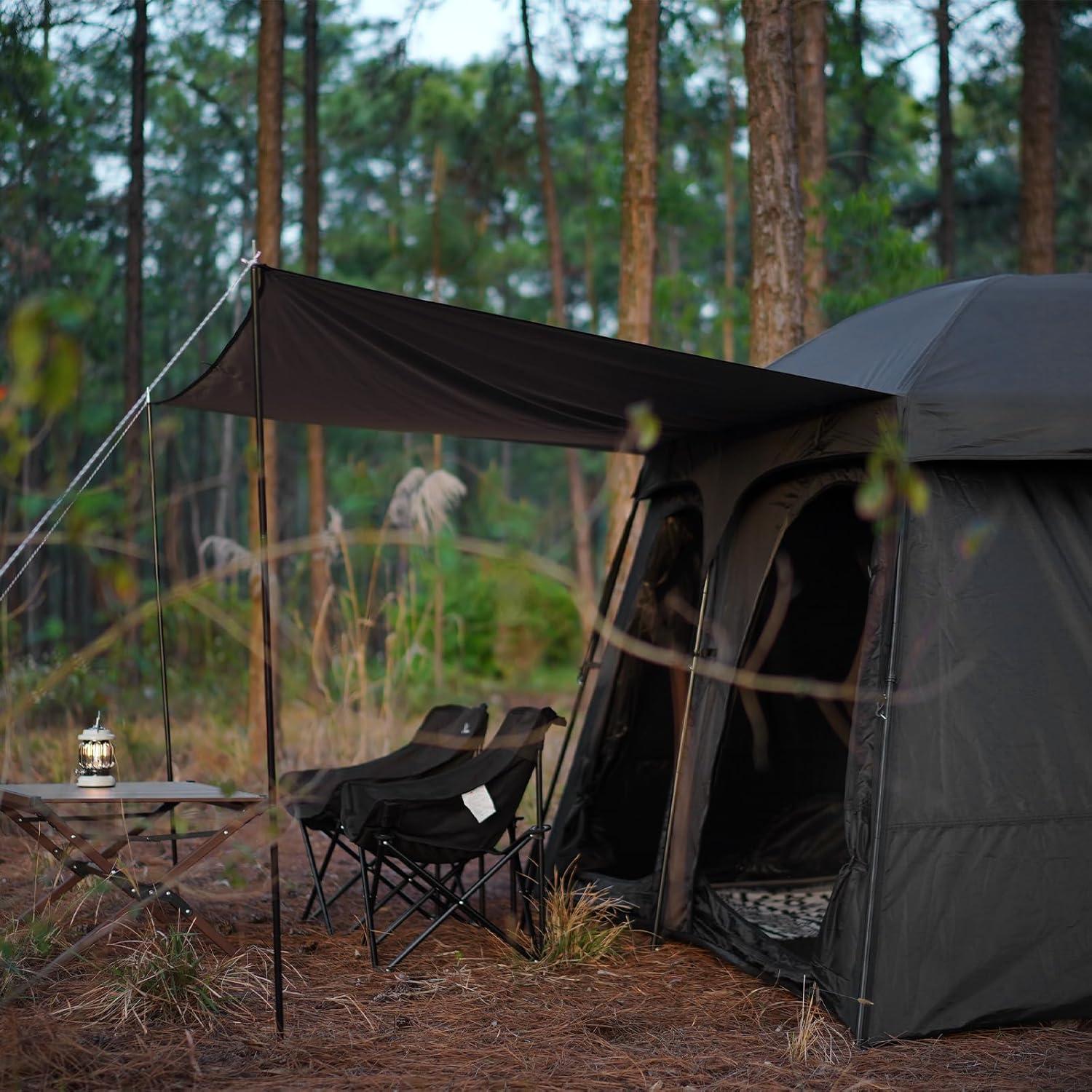 Tienda de Camping Vidalido para 4 Personas Impermeable 300x210cm