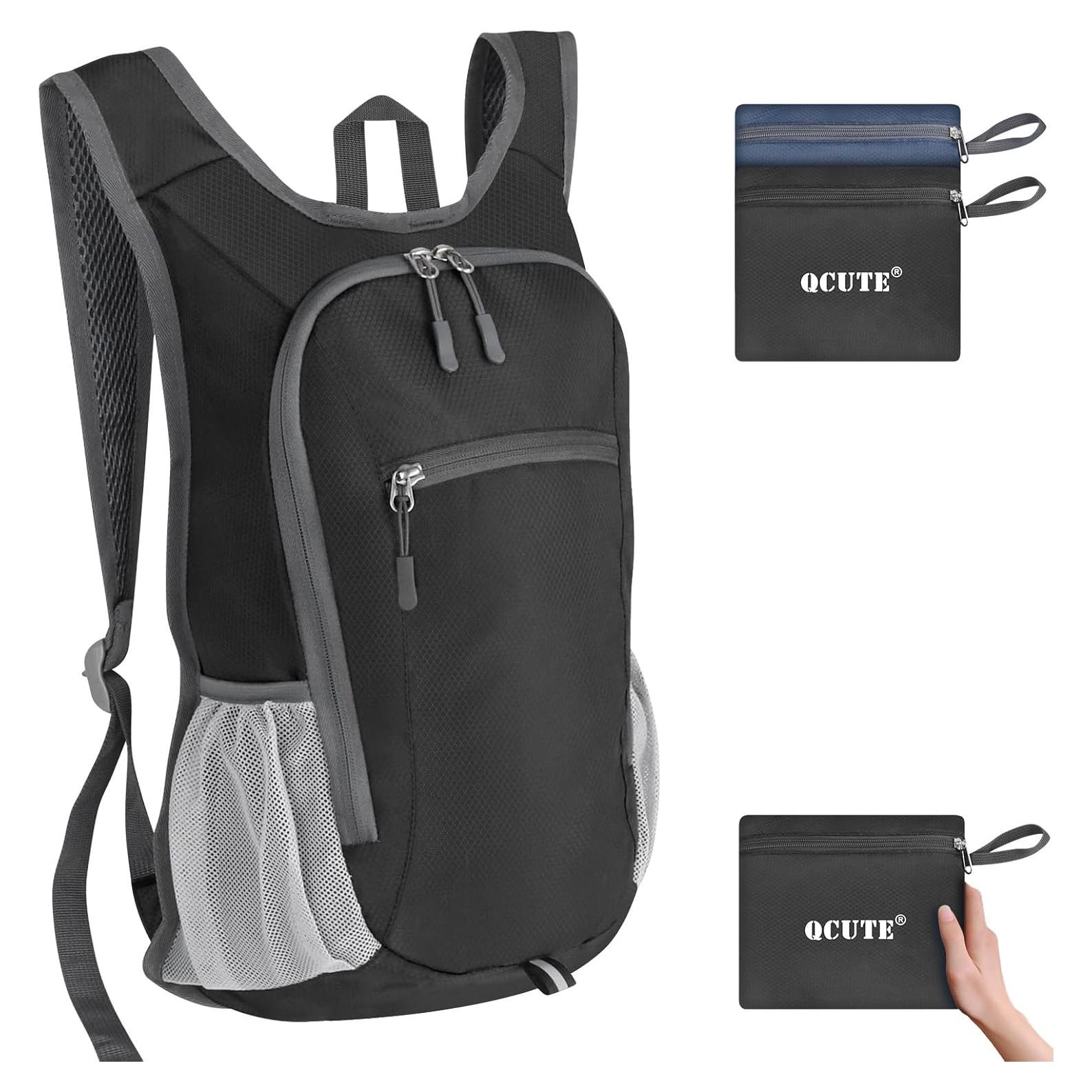 Mochila de Senderismo Qcute 15L Plegable Impermeable Unisex