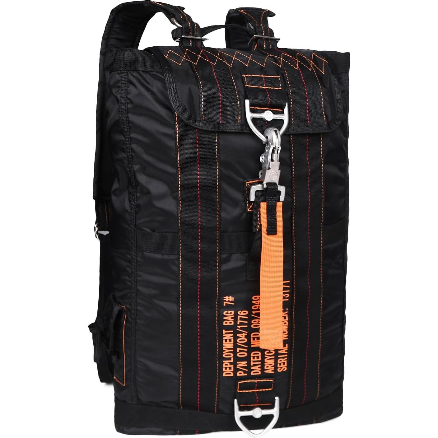 Mochila Táctica Militar 20L Nylon Resistente Negra