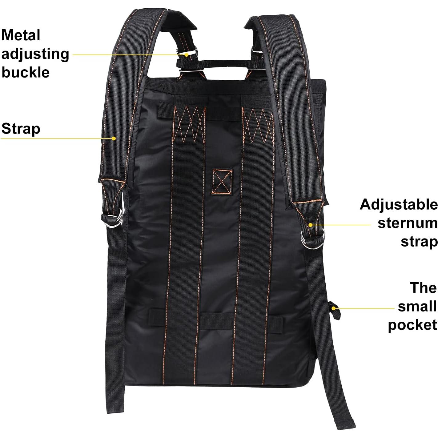 Mochila Táctica Militar 20L Nylon Resistente Negra