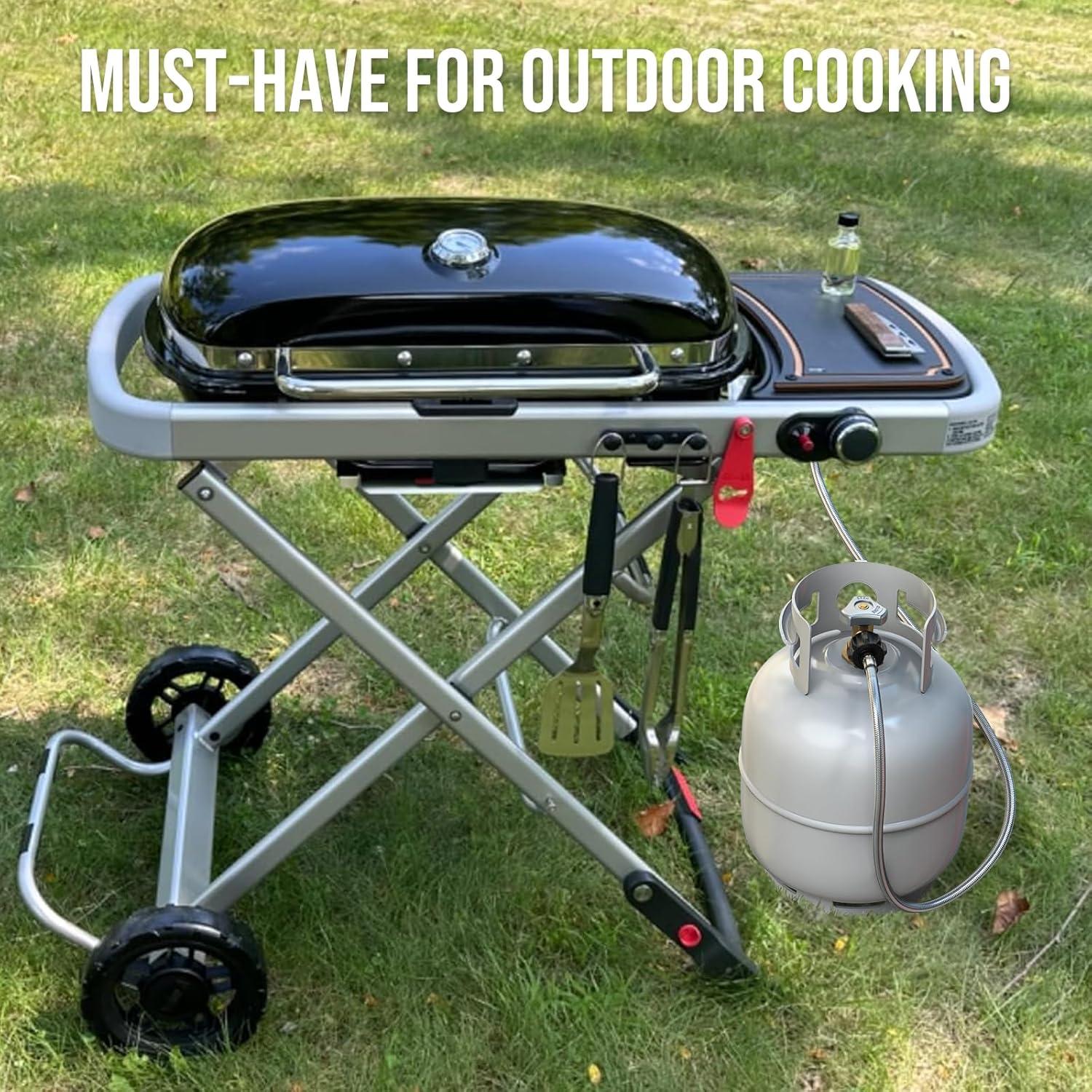 Adaptador de Manguera de Propano Alloxity 5 pies 1 lb a 20 lb