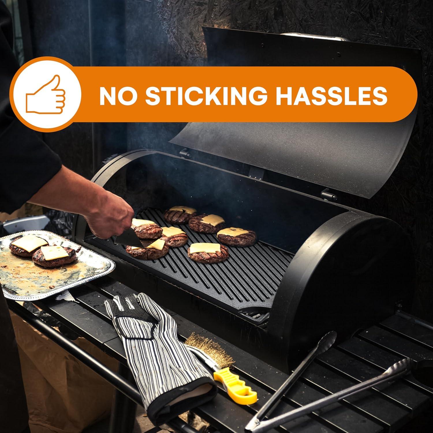 Sartén de Hierro Fundido Bruntmor 2-en-1 43x25 cm