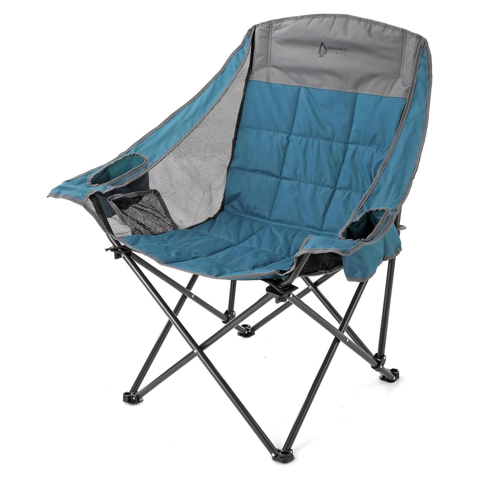 Silla de Camping Plegable Arrowhead Outdoor Azul 136 kg