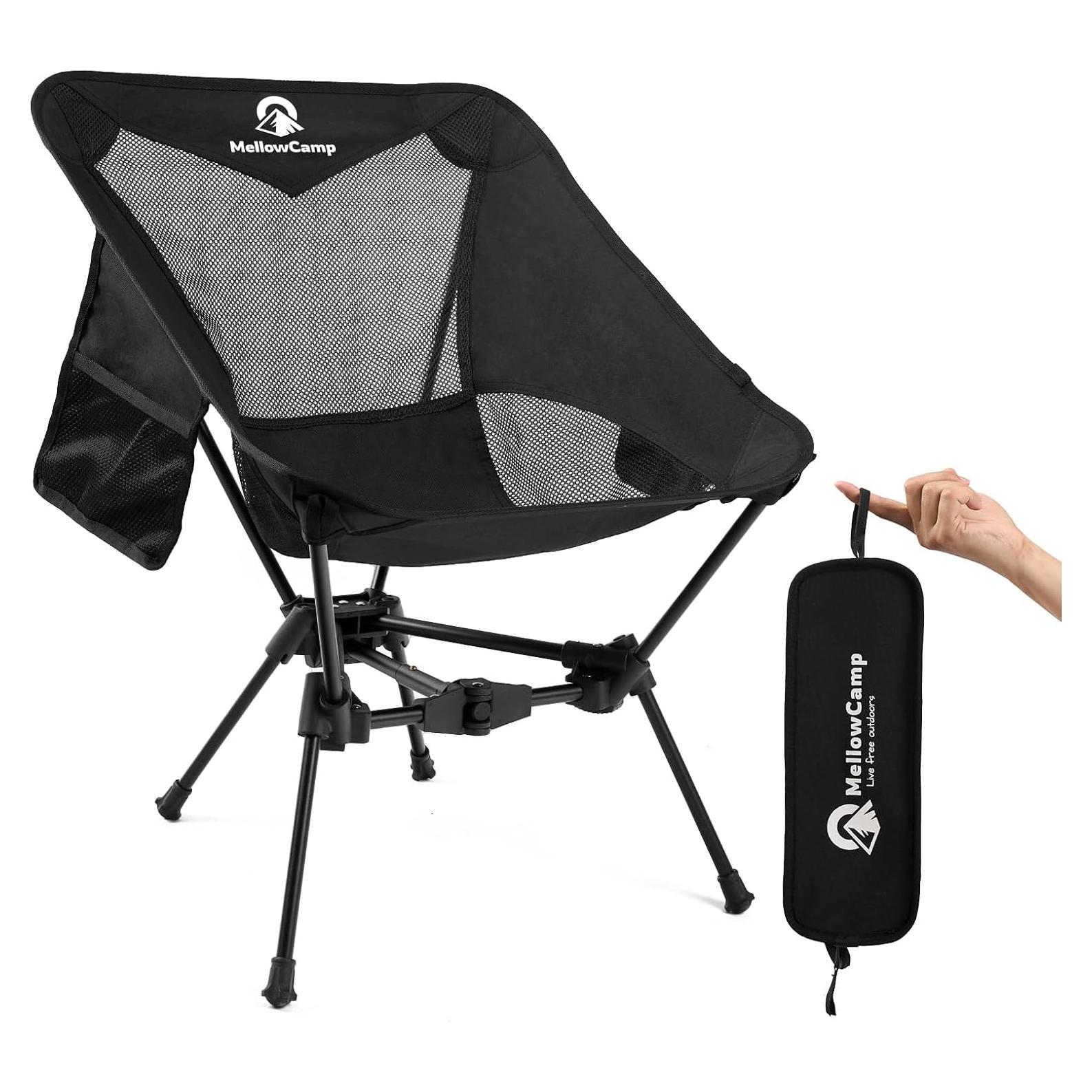 Silla de Camping Plegable MellowCamp - Ultraligera 150 kg