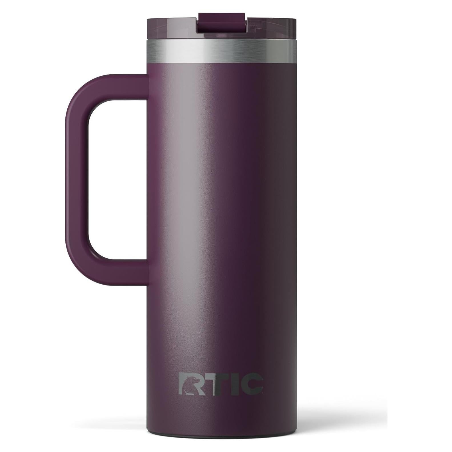 Taza de Viaje RTIC 591ml Aislada Acero Inoxidable Ciruela