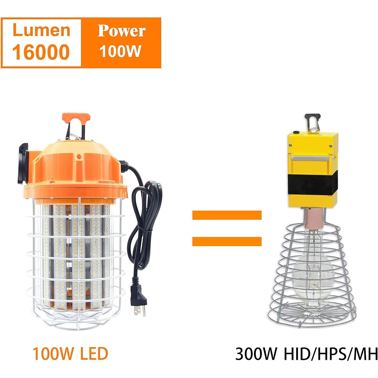 Luz de trabajo LED RIUVAO 100W 16000 lúmenes IP64
