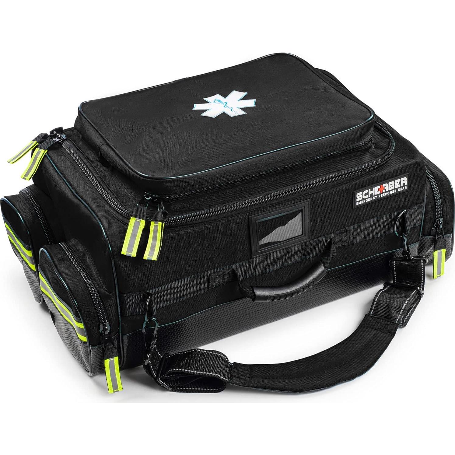 Kit de Trauma Profesional Scherber EMT con 260 Suministros