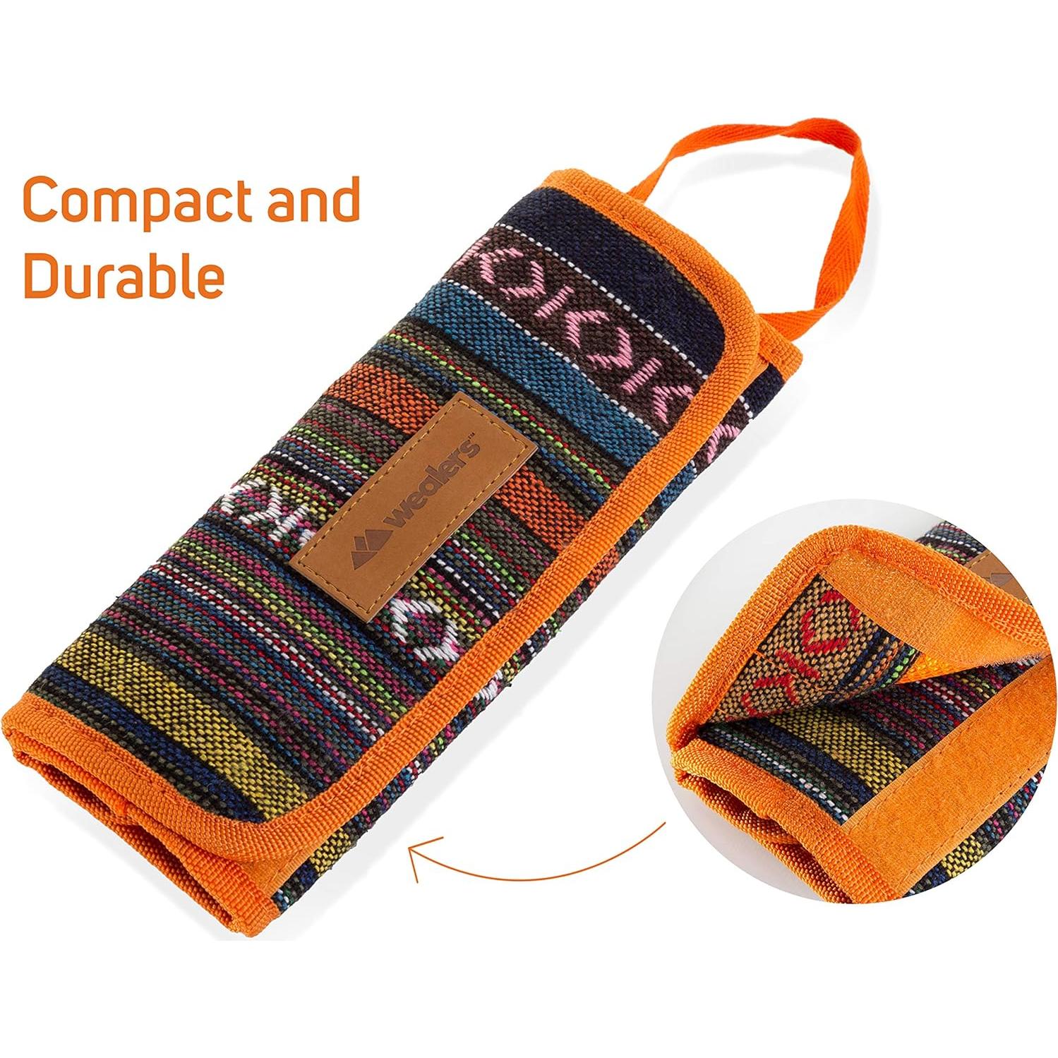 Juego de Utensilios de Picnic Wealers 13 Piezas Acero Inoxidable