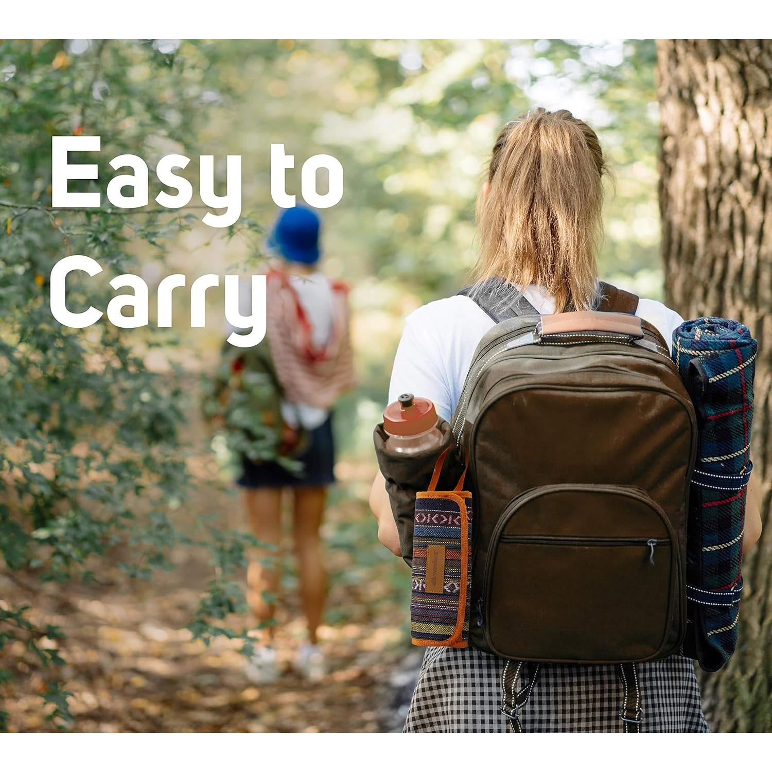 Juego de Utensilios de Picnic Wealers 13 Piezas Acero Inoxidable