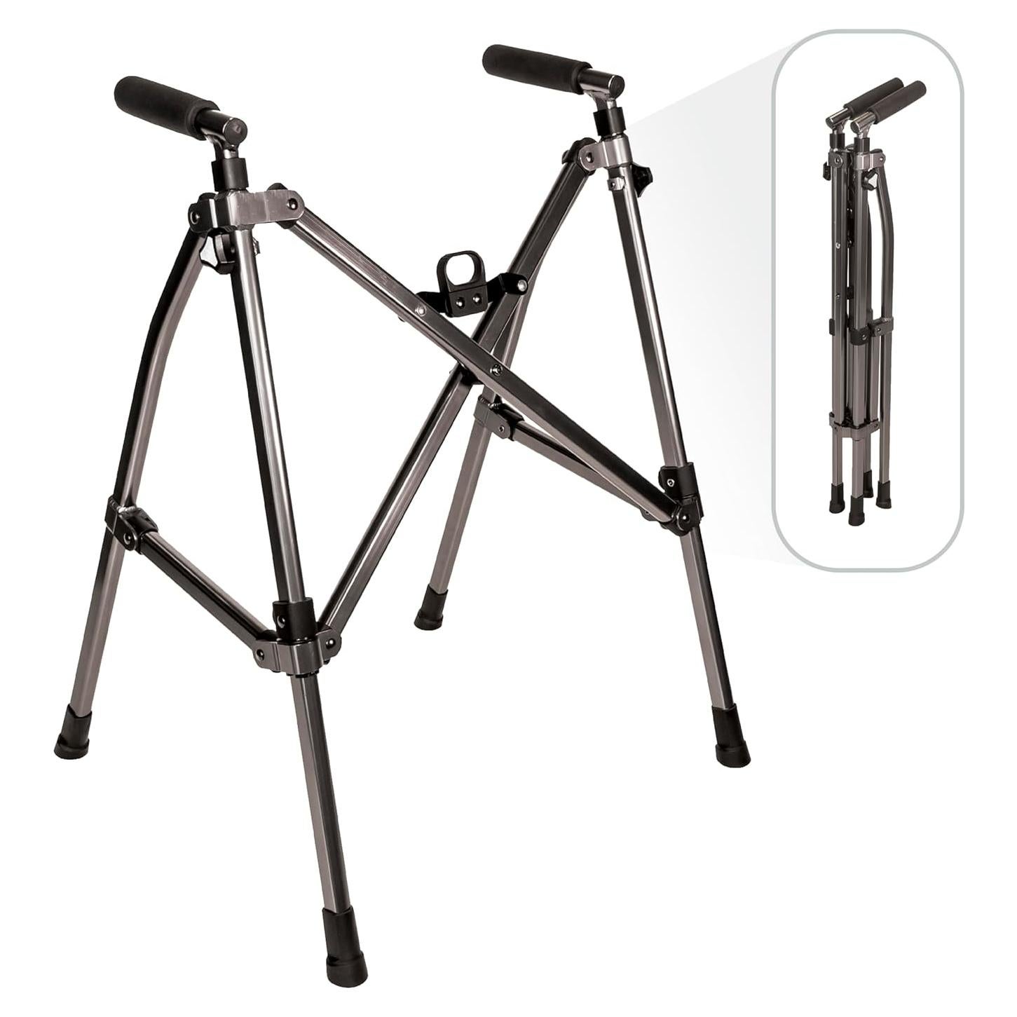 Andador Plegable Stander Wonder Walker Lite Corto 71-84 cm Nogal