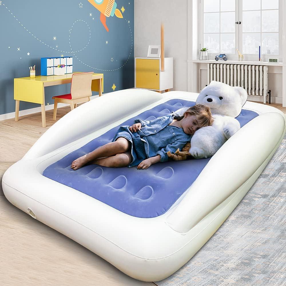Cama de Viaje Inflable Fahuac para Niños con Bomba Eléctrica