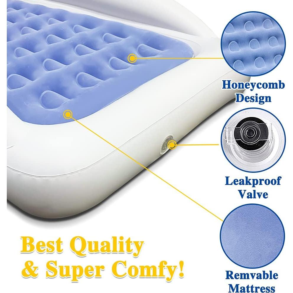 Cama de Viaje Inflable Fahuac para Niños con Bomba Eléctrica