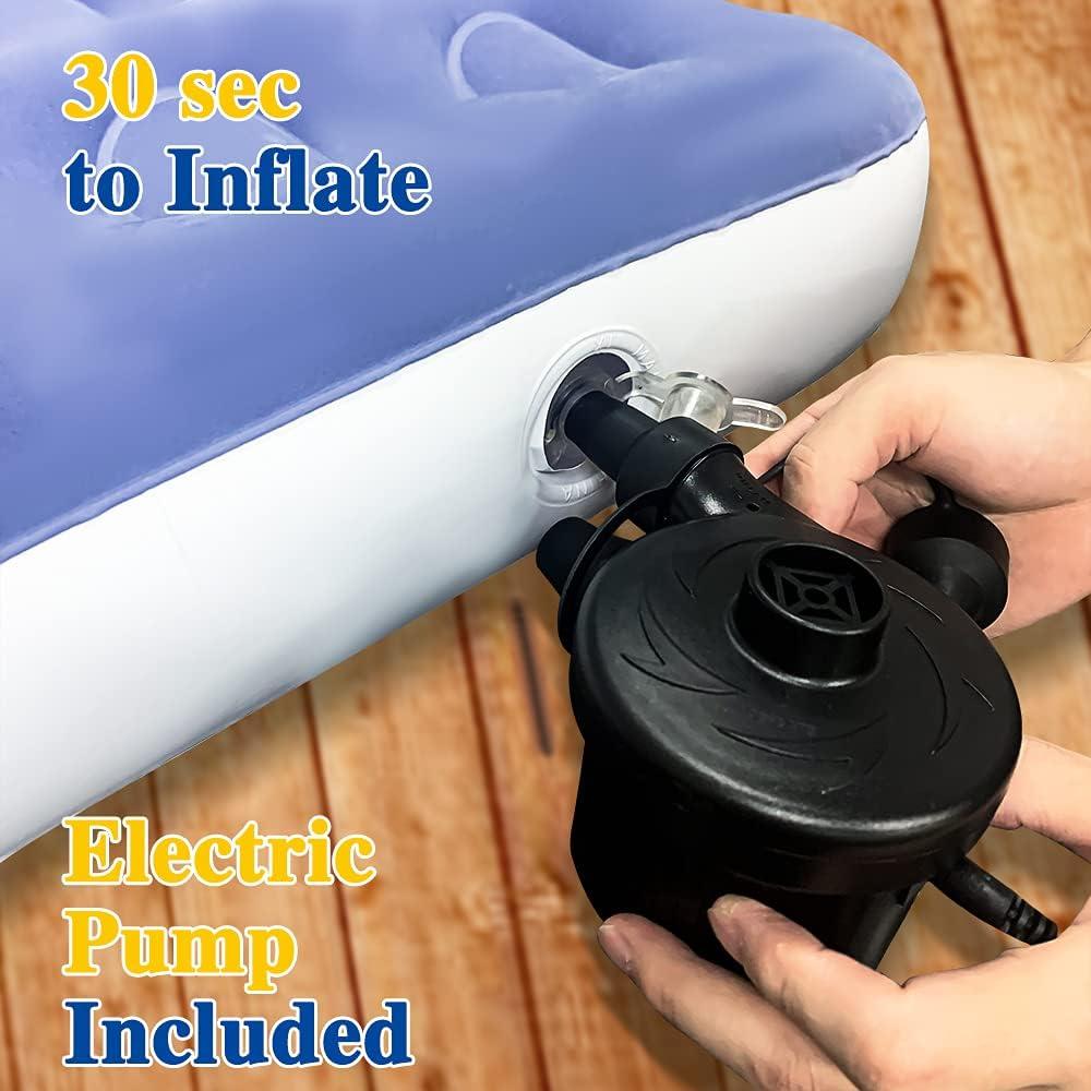 Cama de Viaje Inflable Fahuac para Niños con Bomba Eléctrica