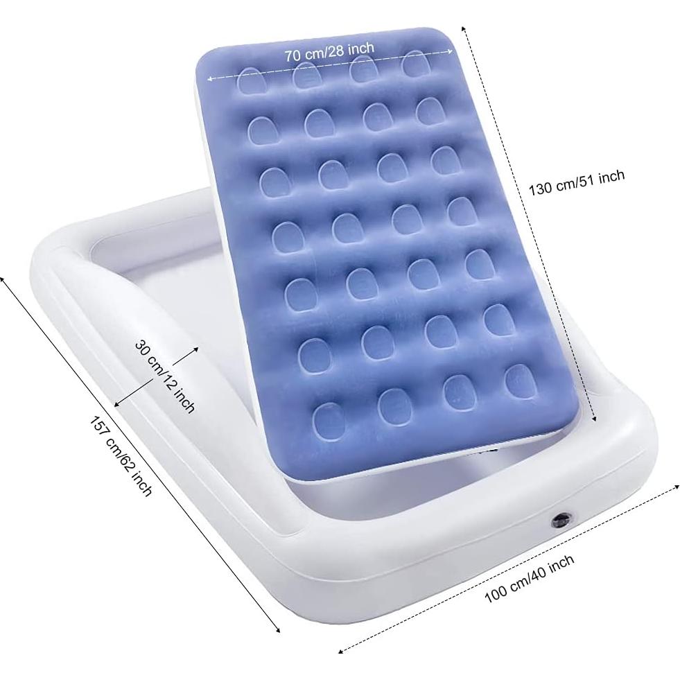 Cama de Viaje Inflable Fahuac para Niños con Bomba Eléctrica