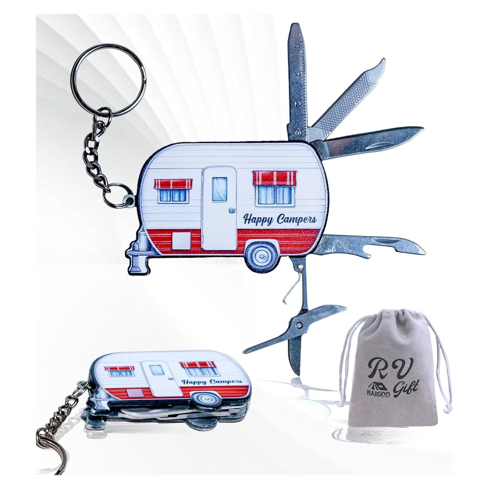 Herramienta Multitool 5 en 1 Haigoo Acero Inoxidable Blanco