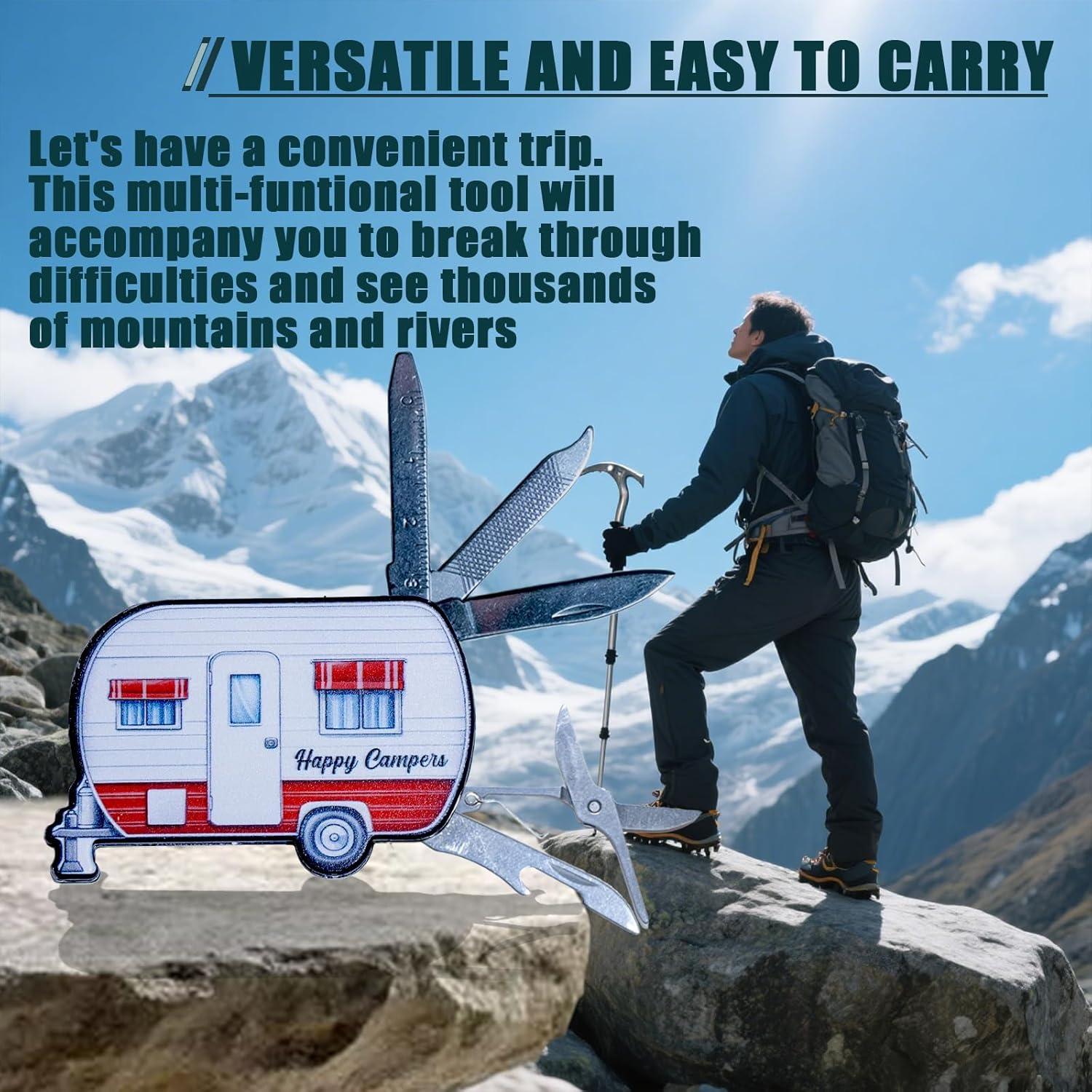 Herramienta Multitool 5 en 1 Haigoo Acero Inoxidable Blanco