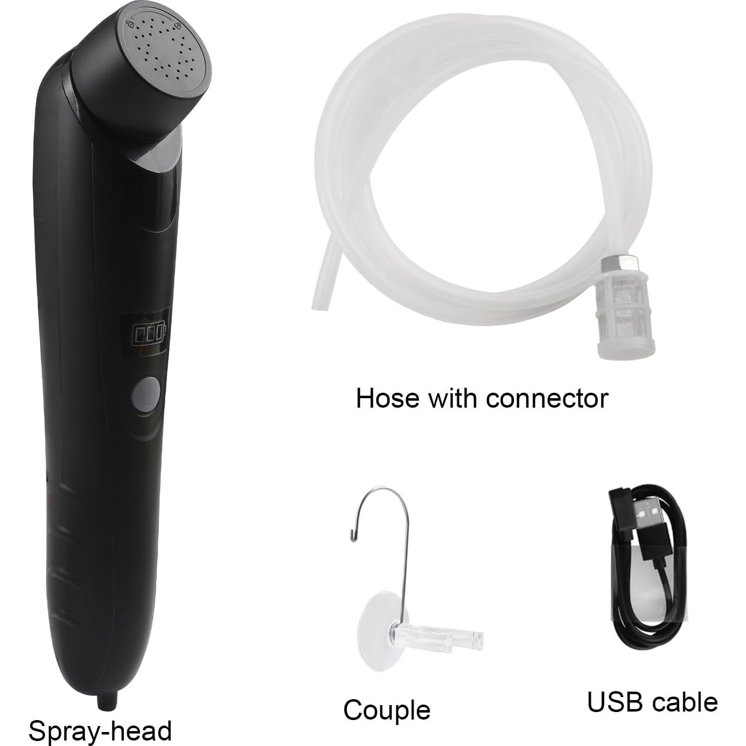 Ducha Portátil Eléctrica AZXJC S7, Impermeable IPX6, 290g