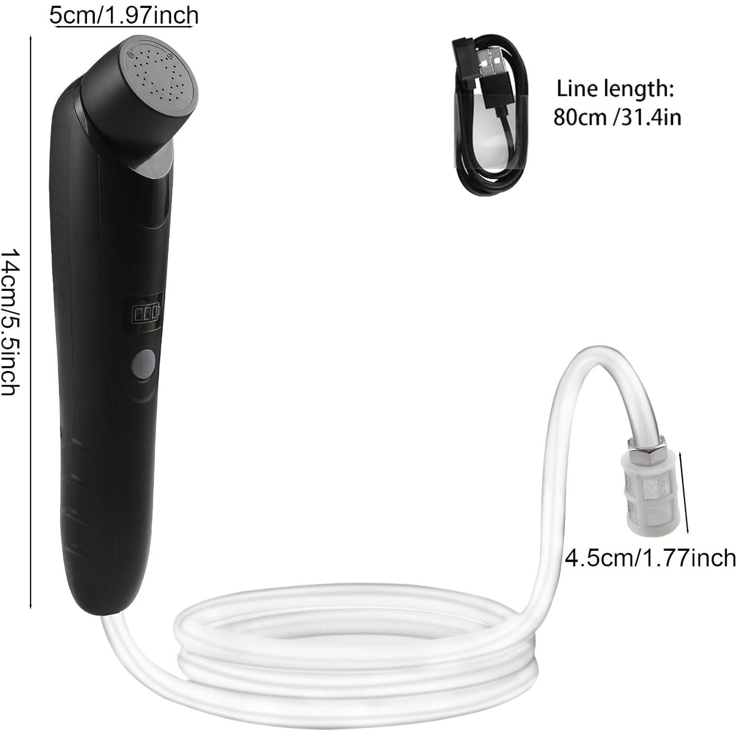 Ducha Portátil Eléctrica AZXJC S7, Impermeable IPX6, 290g