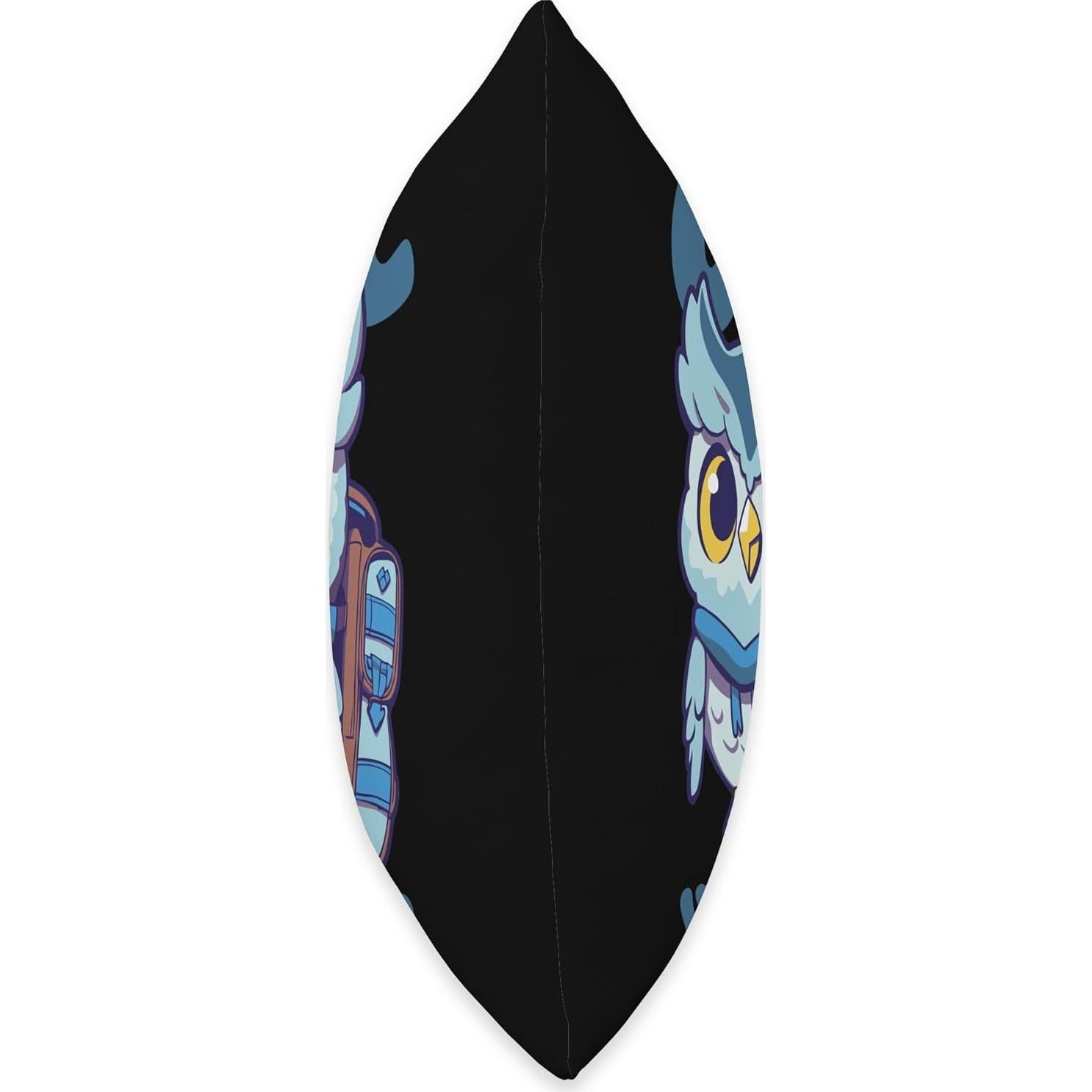 Cojín cuadrado Owl Pet Lover 40x40 cm Búho Nocturno