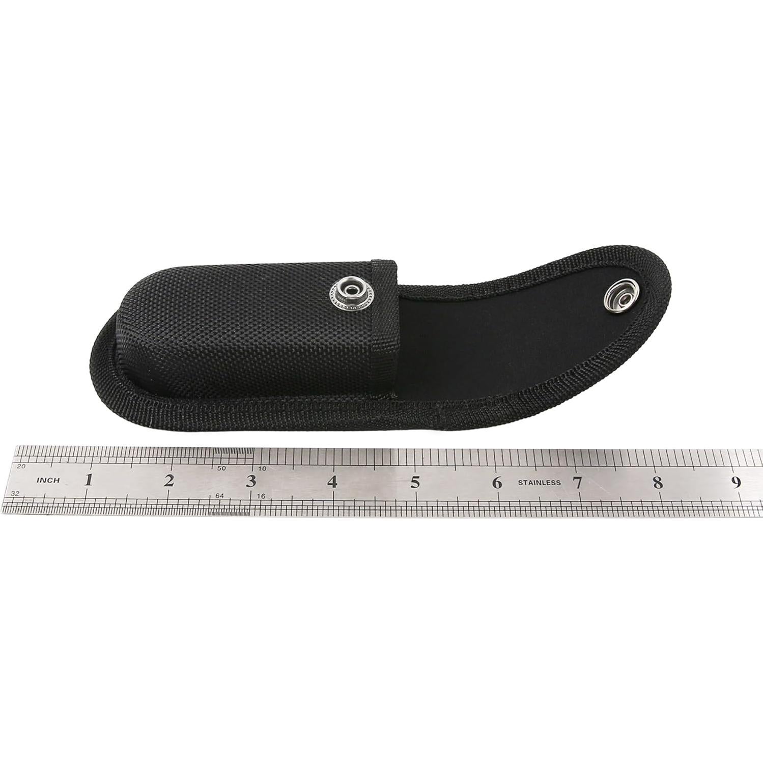 2 Piezas Funda de Nylon para Multiherramienta 4.3" Negro