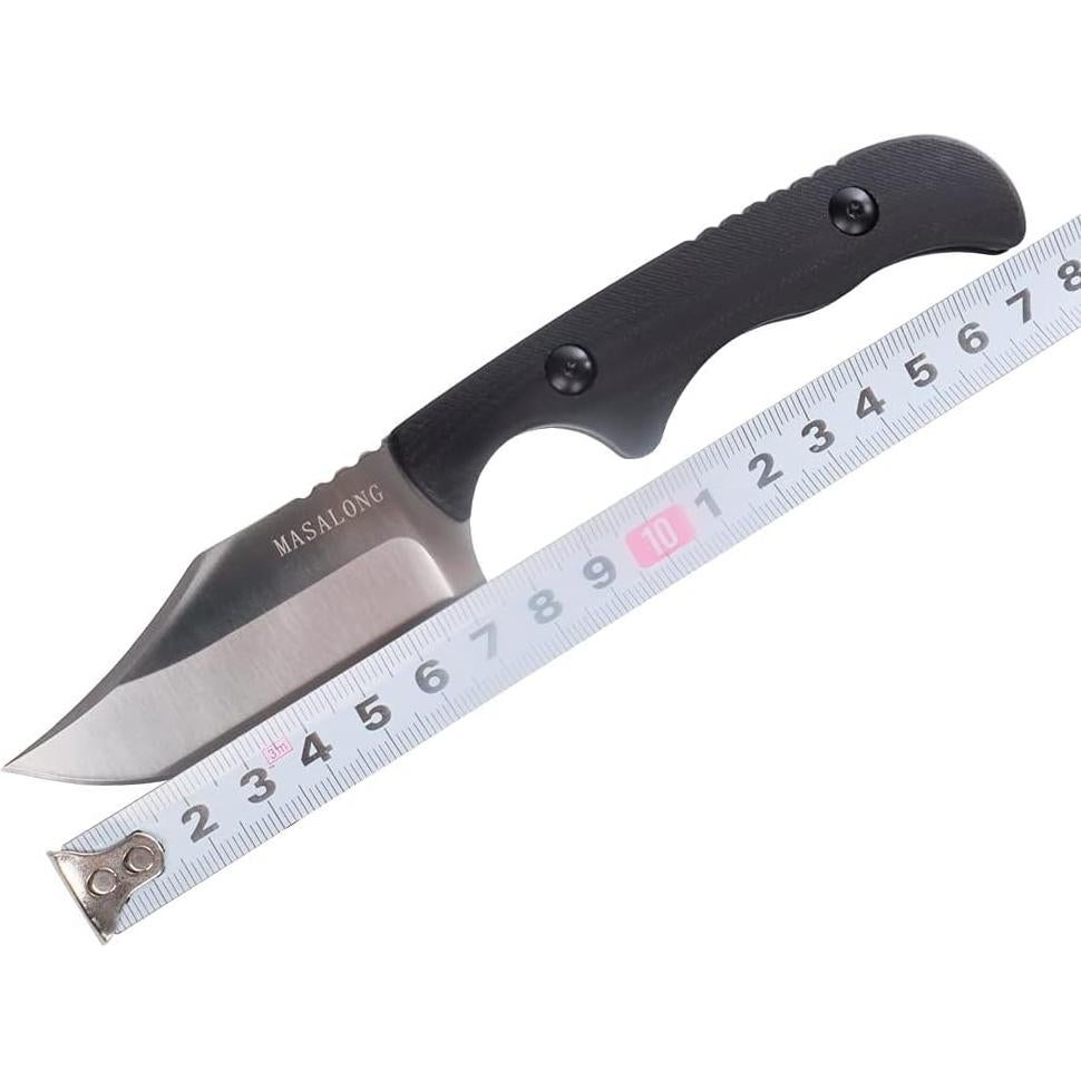 Cuchillo de Camping MASALONG kni232 Acero Inoxidable 9Cr14MOV 18cm
