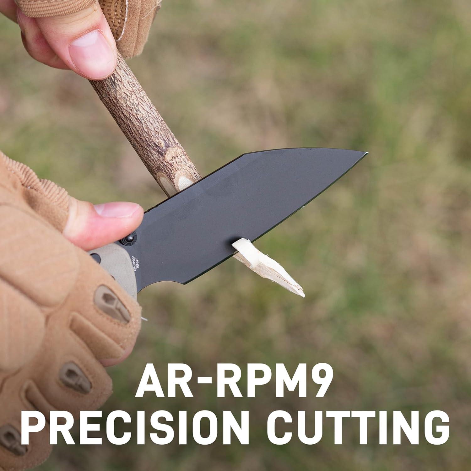 Cuchillo de Bolsillo CJRB J1945L Grande Pyrite-Light 9.4 cm