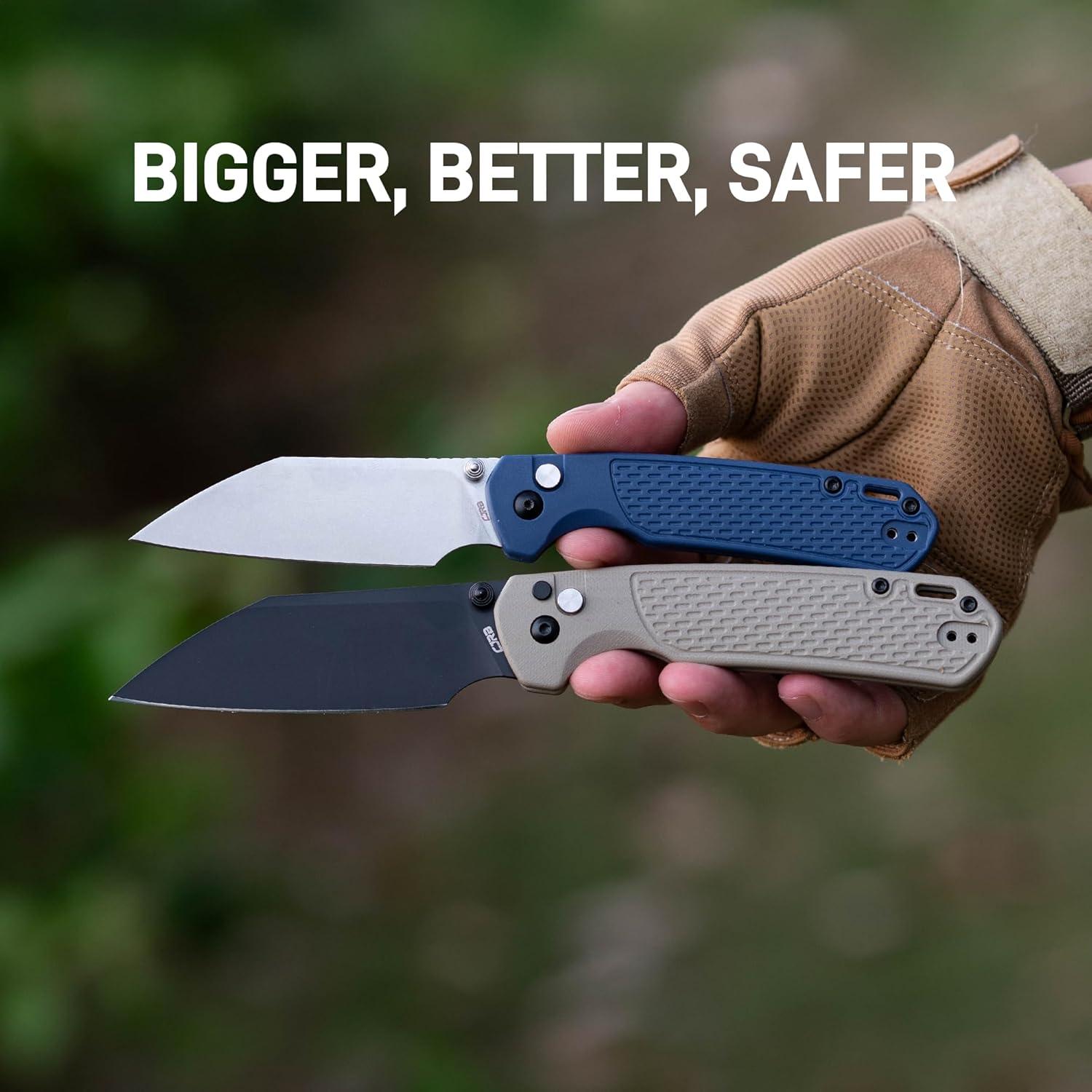 Cuchillo de Bolsillo CJRB J1945L Grande Pyrite-Light 9.4 cm