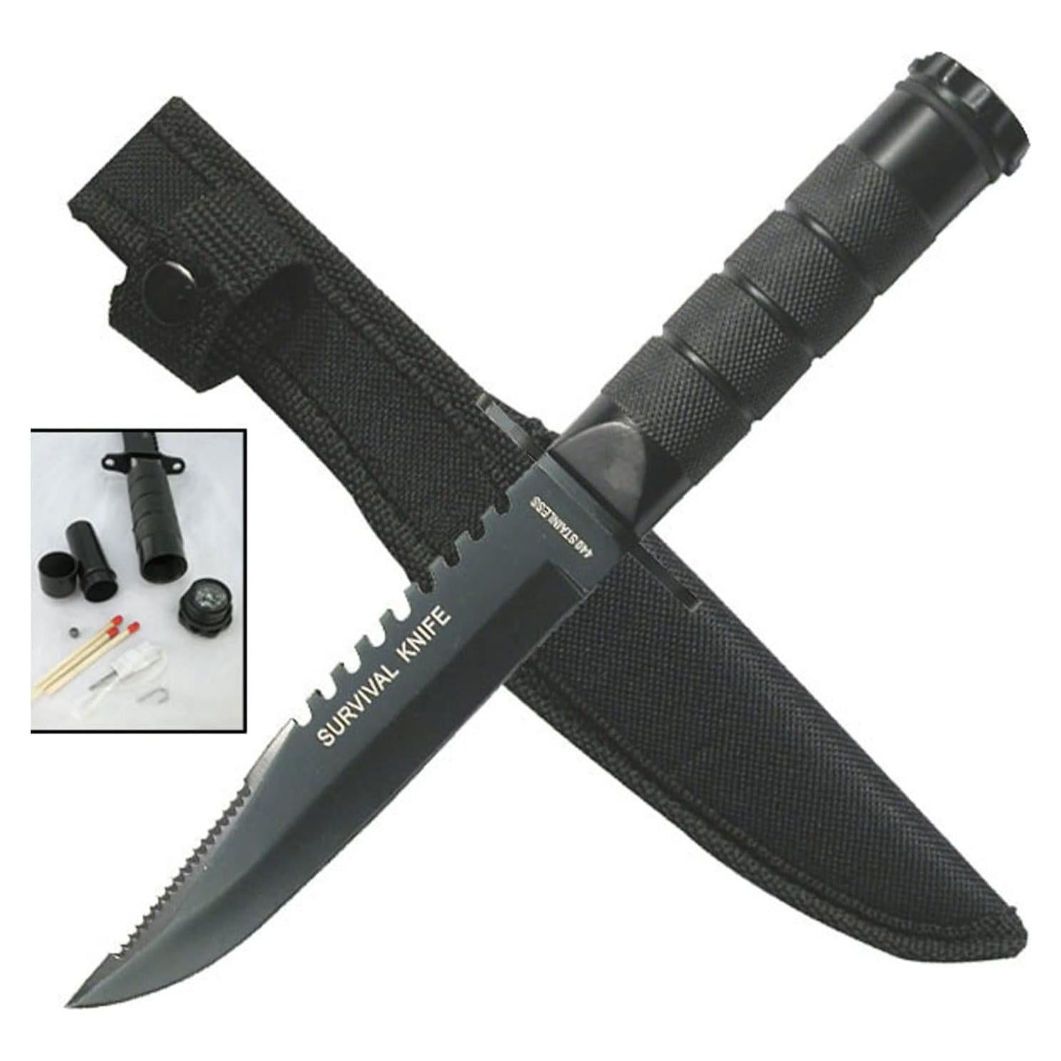 Cuchillo de Supervivencia Fijo Survivor HK-690, Hoja 10.8 cm