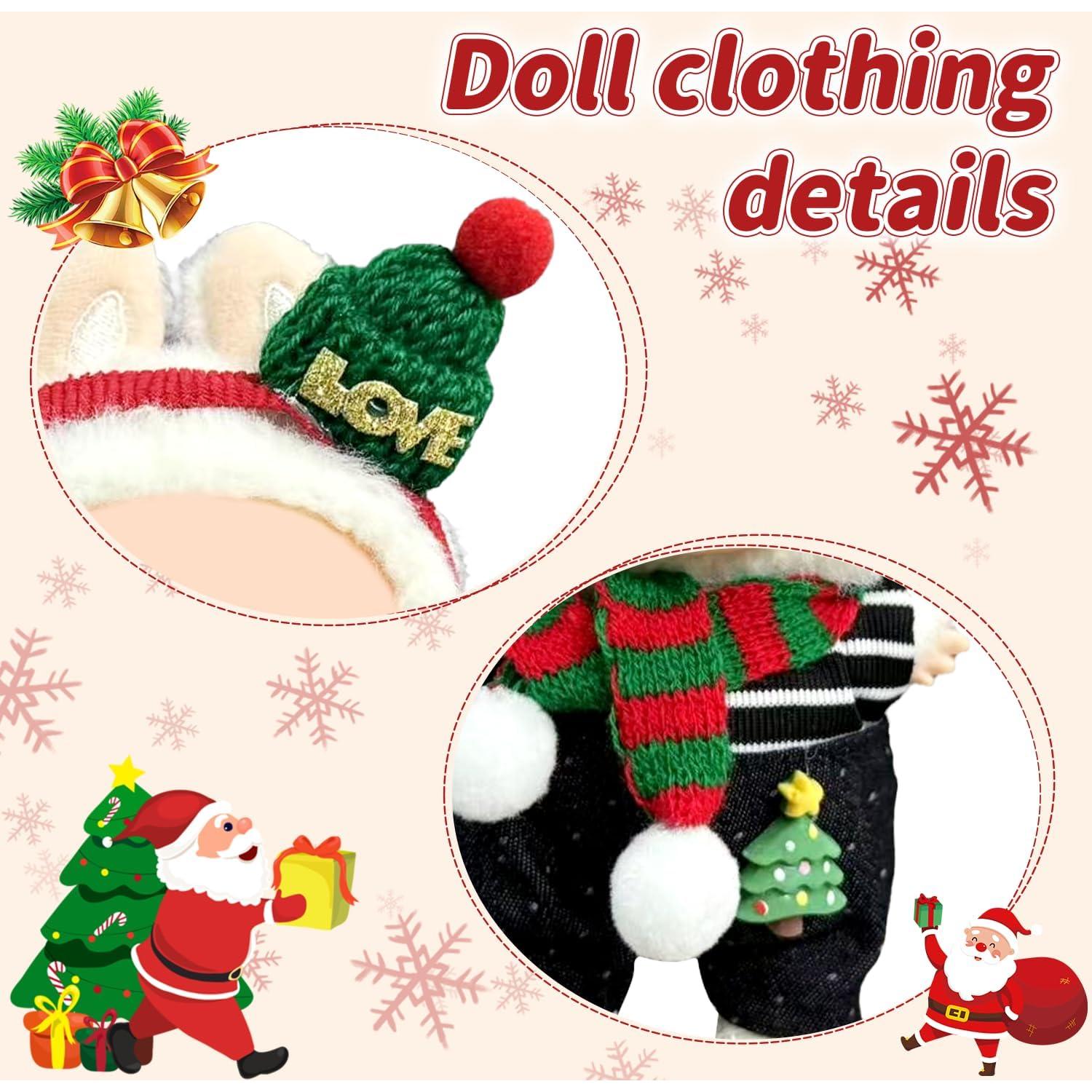 Conjunto de Ropa para Muñecas 15-17 cm Labubu Ropa de Fiesta